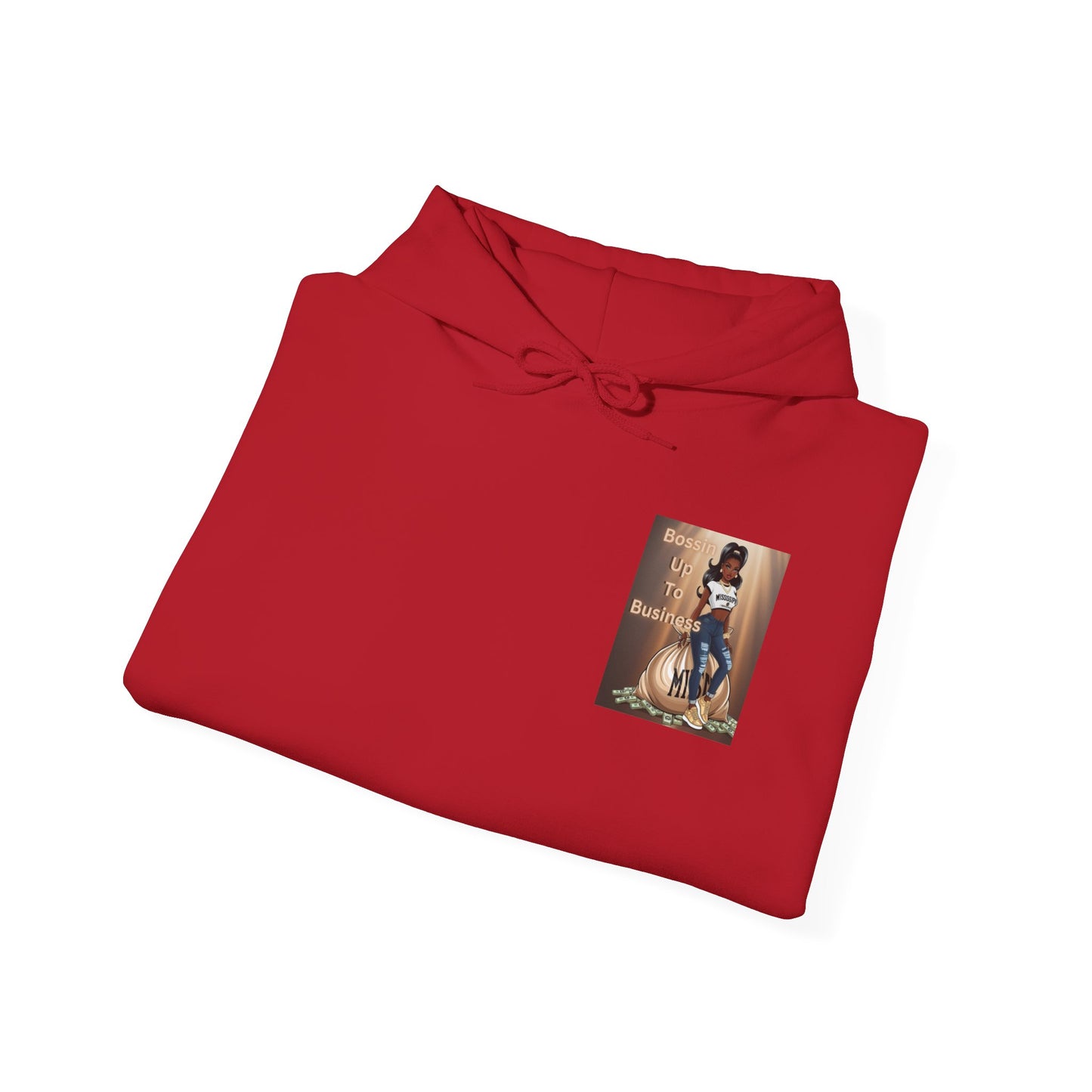 Mississippi Bossin Up To Business Heavy Blend™ Hooded Sweatshirt