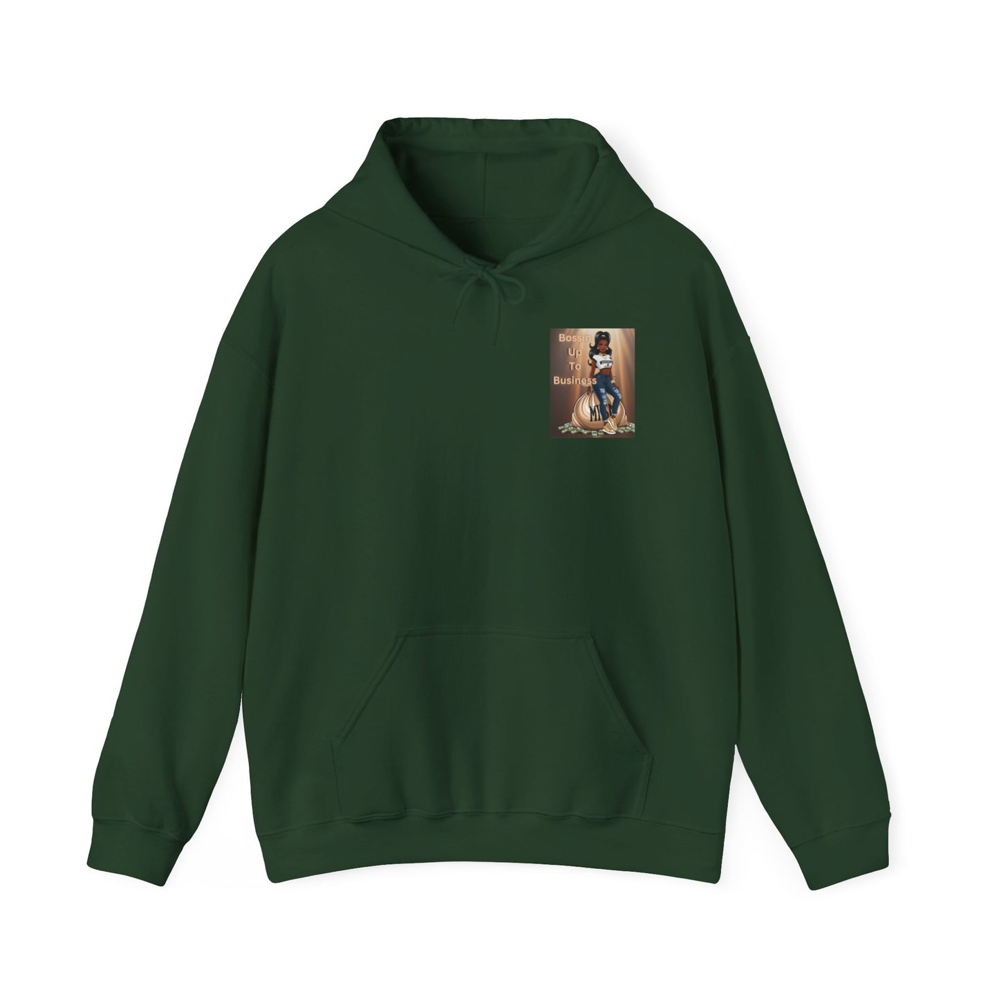 Mississippi Bossin Up To Business Heavy Blend™ Hooded Sweatshirt