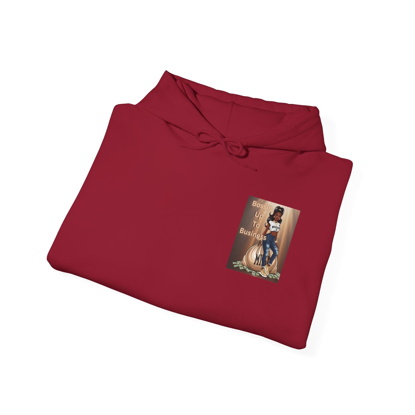 Mississippi Bossin Up To Business Heavy Blend™ Hooded Sweatshirt