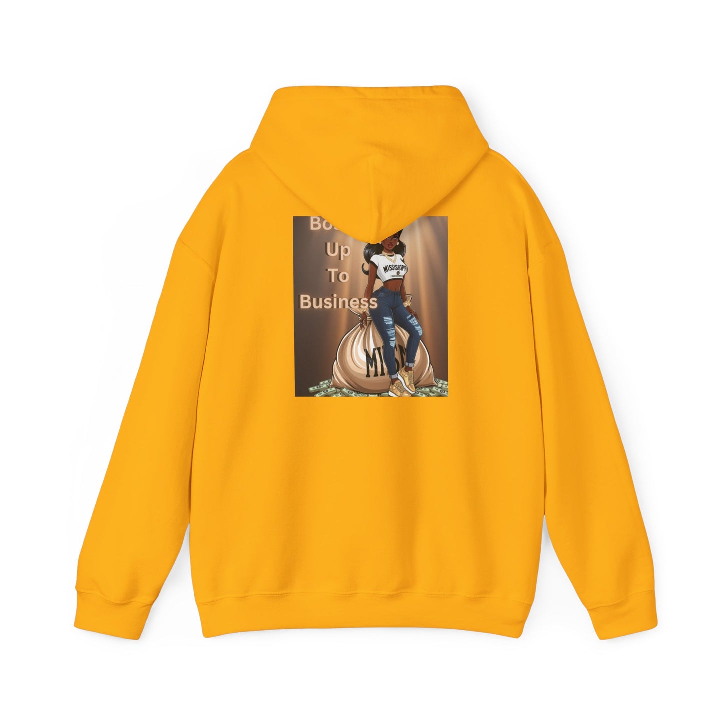 Mississippi Bossin Up To Business Heavy Blend™ Hooded Sweatshirt