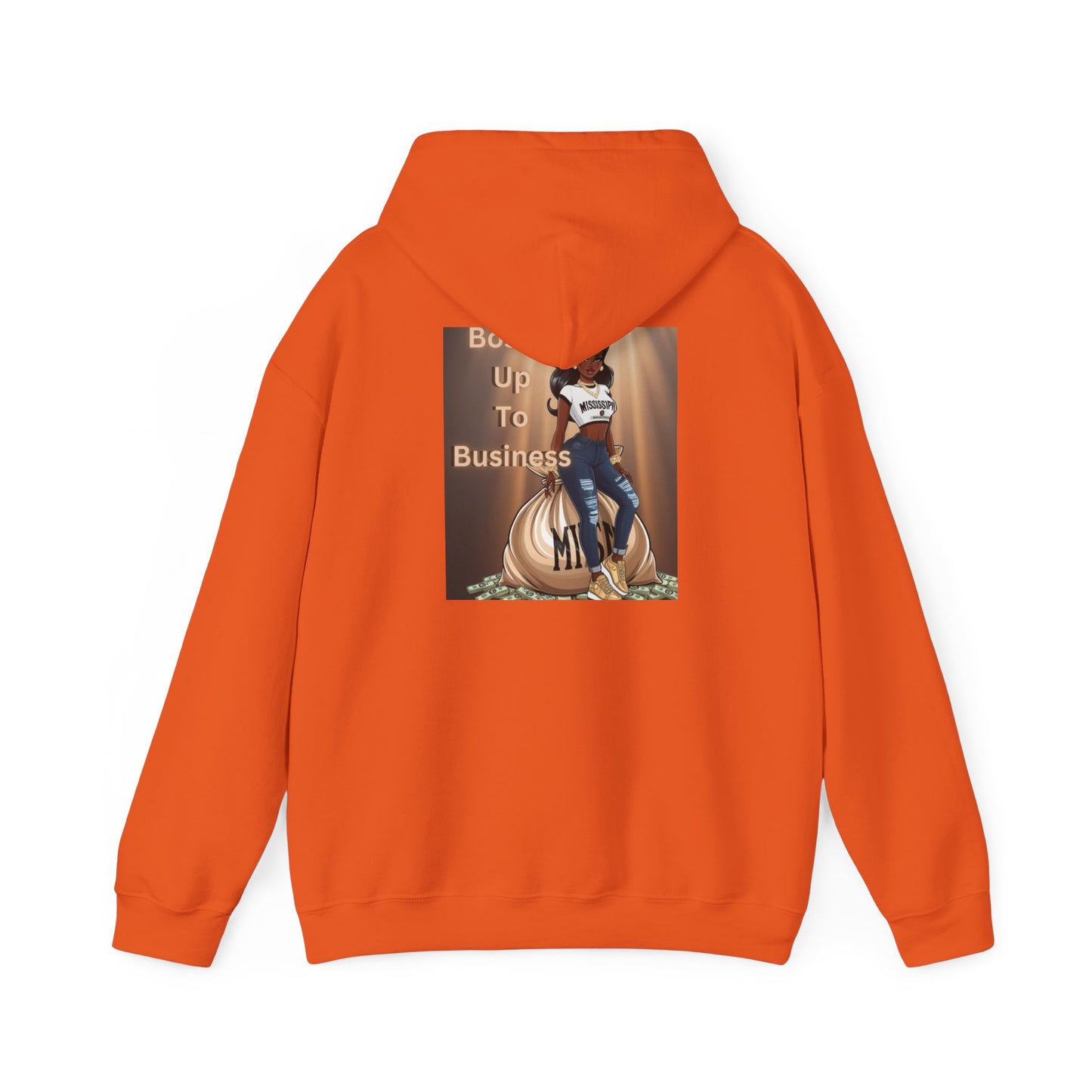 Mississippi Bossin Up To Business Heavy Blend™ Hooded Sweatshirt