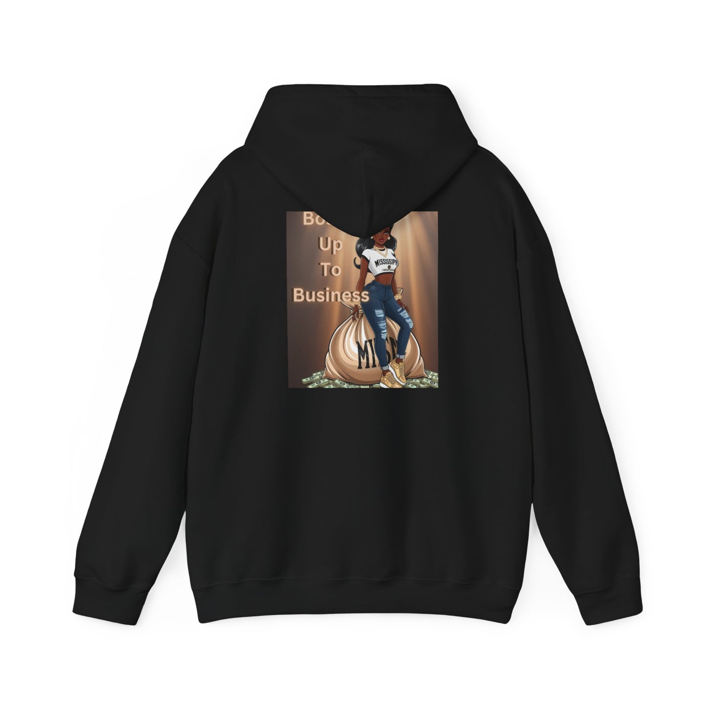 Mississippi Bossin Up To Business Heavy Blend™ Hooded Sweatshirt