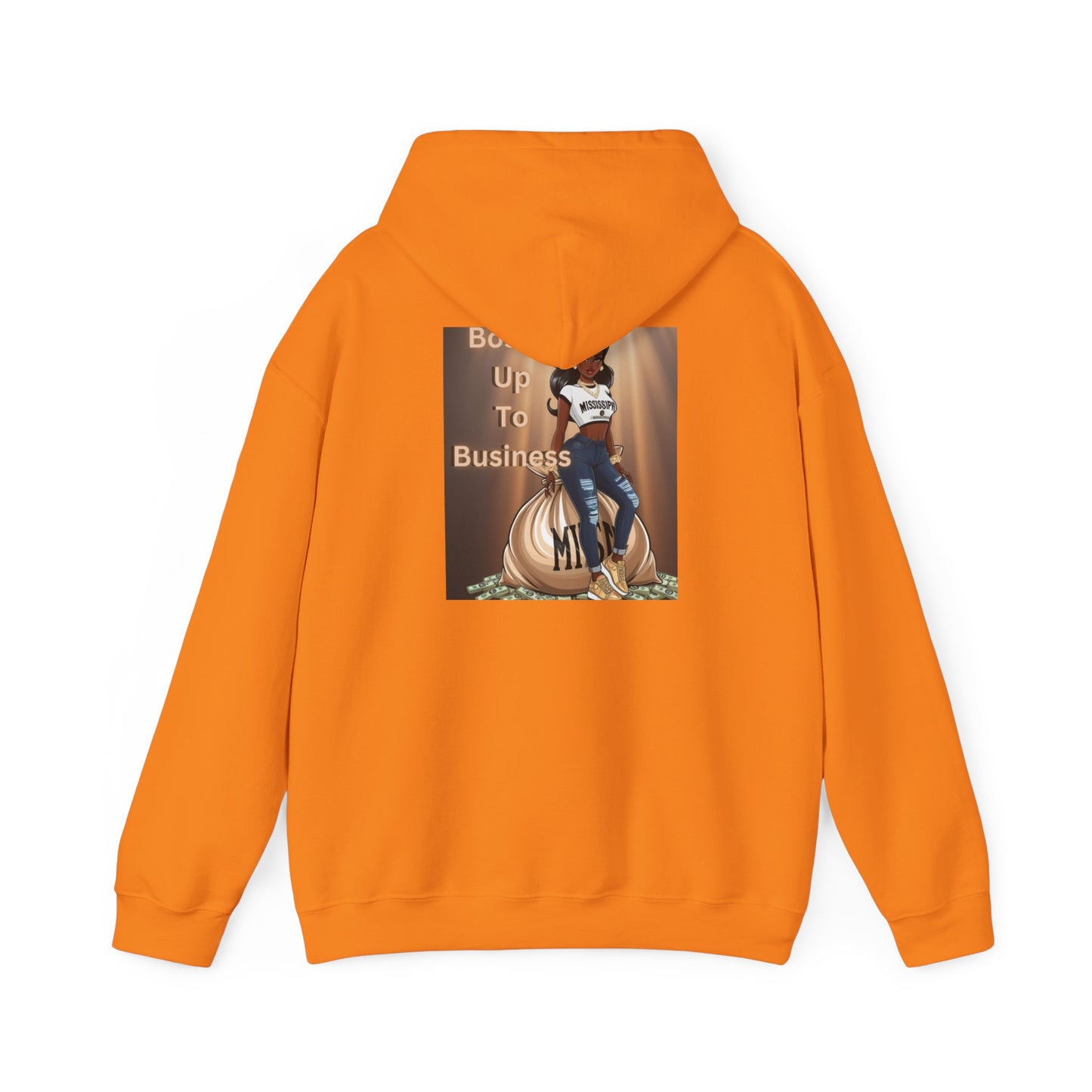 Mississippi Bossin Up To Business Heavy Blend™ Hooded Sweatshirt