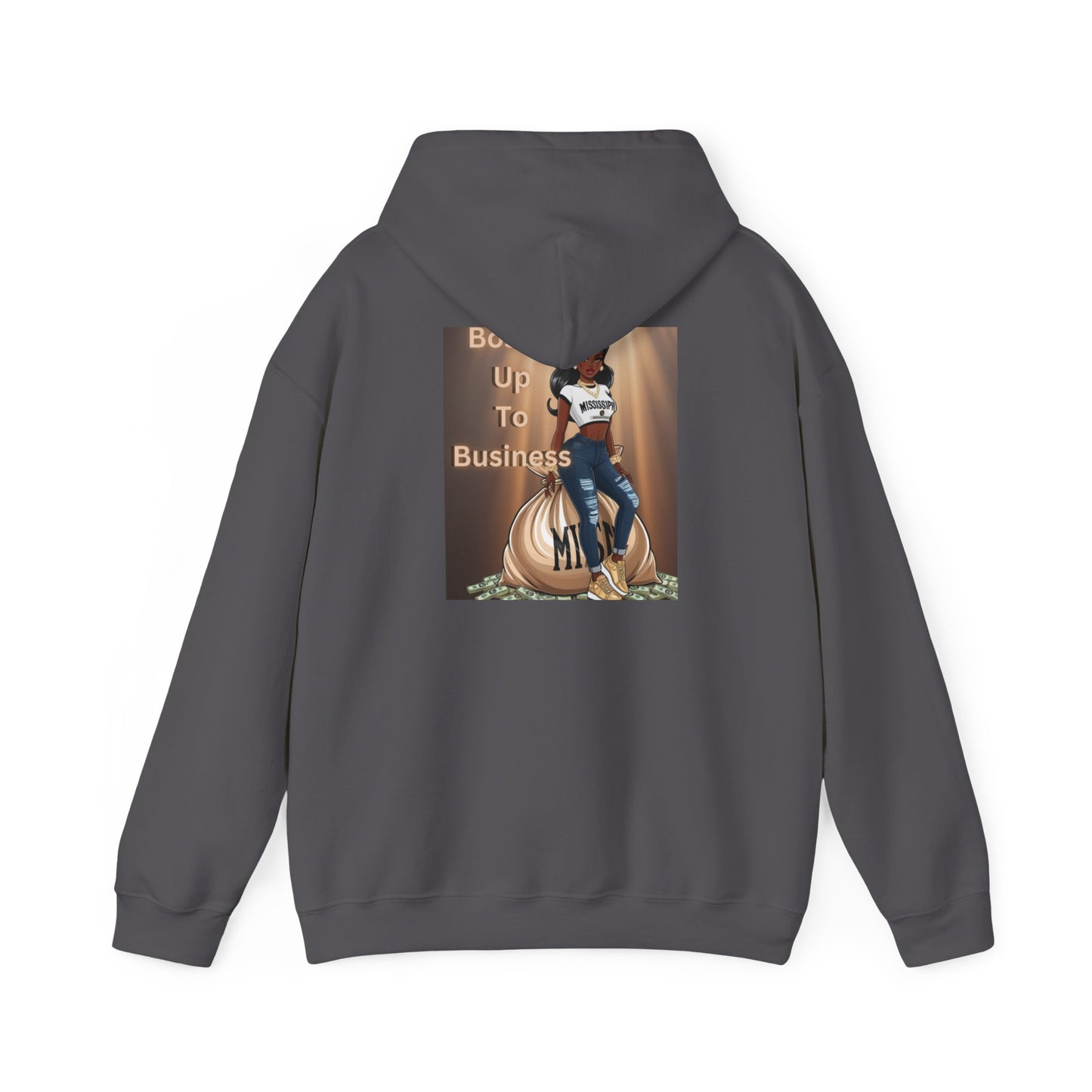 Mississippi Bossin Up To Business Heavy Blend™ Hooded Sweatshirt