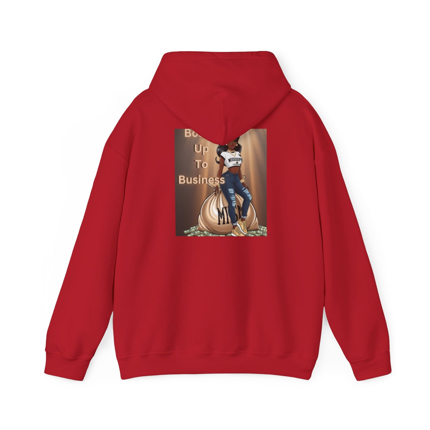 Mississippi Bossin Up To Business Heavy Blend™ Hooded Sweatshirt