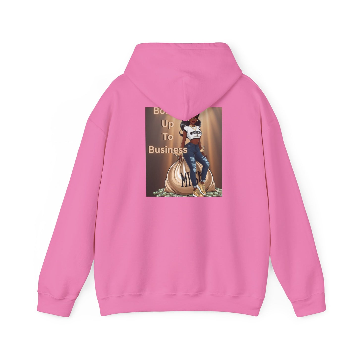 Mississippi Bossin Up To Business Heavy Blend™ Hooded Sweatshirt