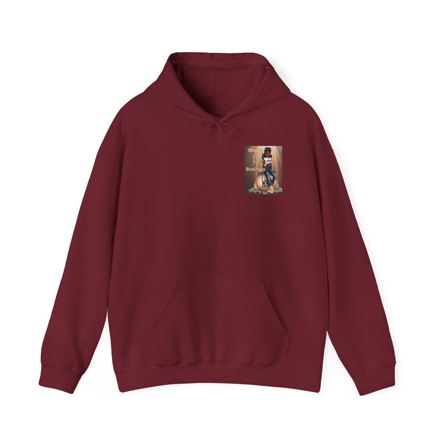 Mississippi Bossin Up To Business Heavy Blend™ Hooded Sweatshirt