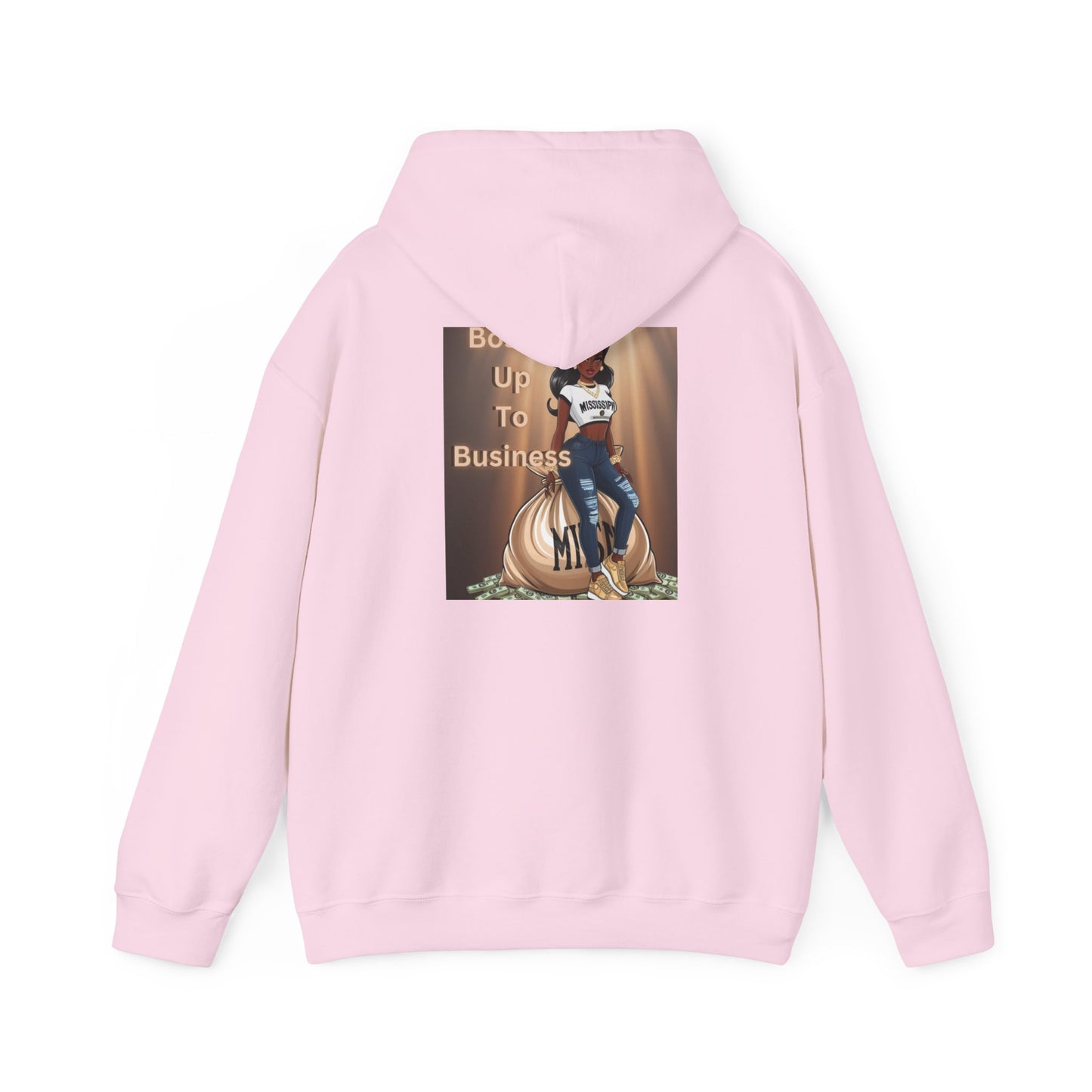 Mississippi Bossin Up To Business Heavy Blend™ Hooded Sweatshirt