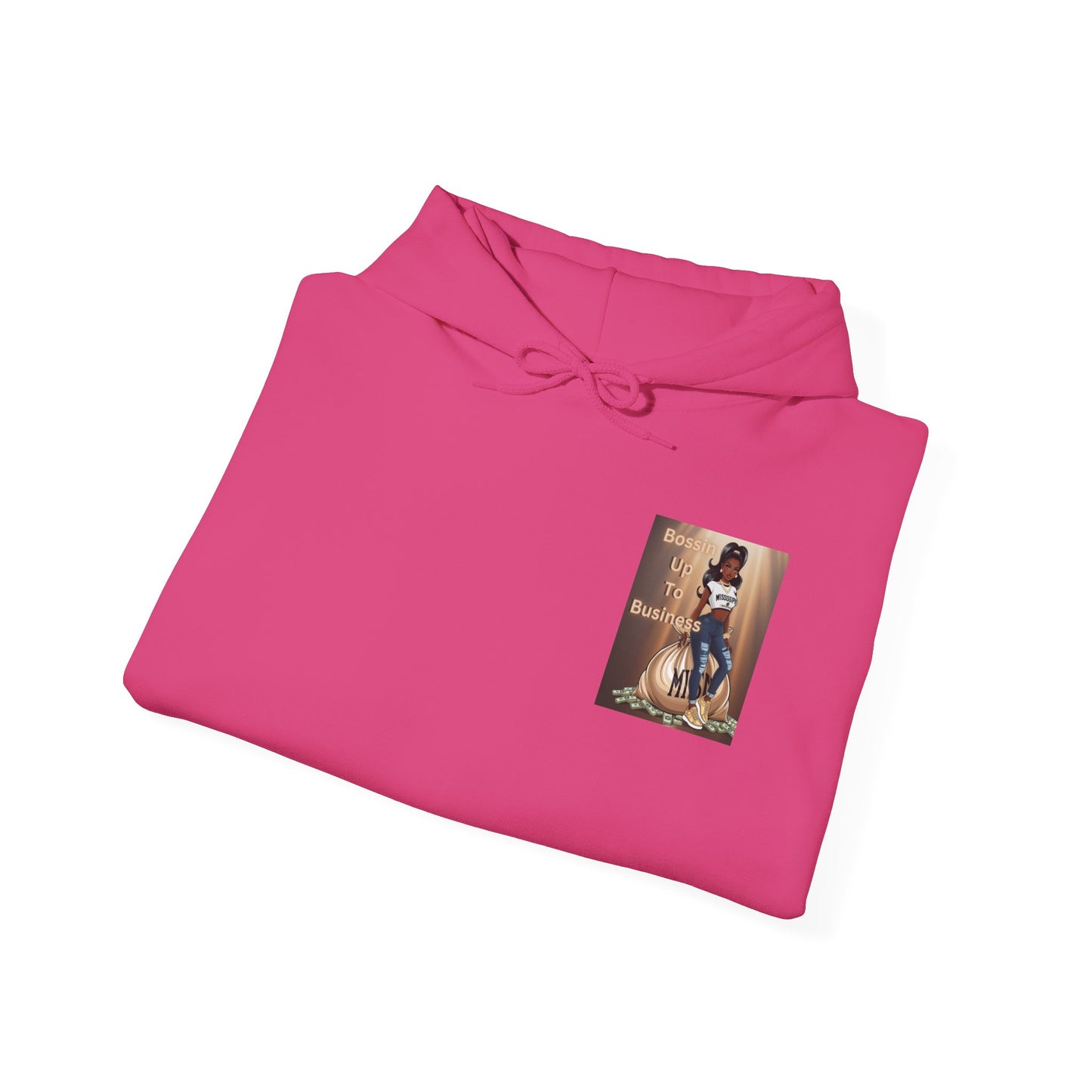 Mississippi Bossin Up To Business Heavy Blend™ Hooded Sweatshirt