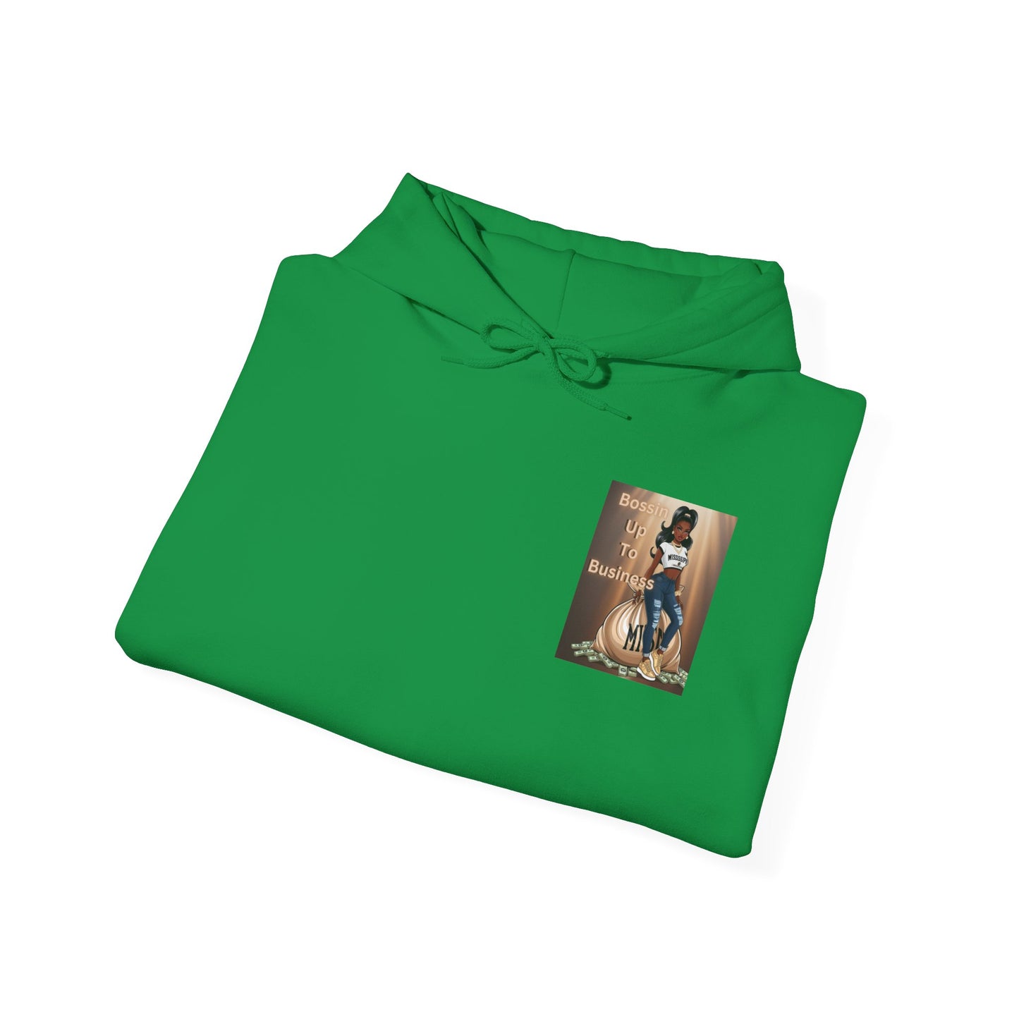 Mississippi Bossin Up To Business Heavy Blend™ Hooded Sweatshirt