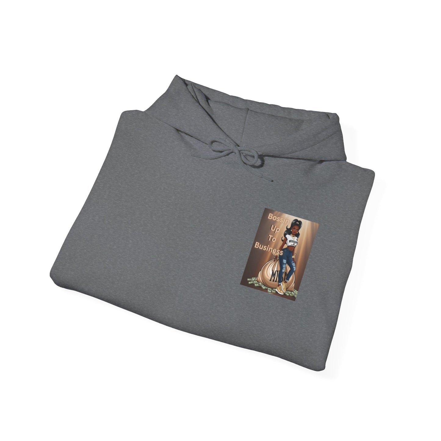 Mississippi Bossin Up To Business Heavy Blend™ Hooded Sweatshirt