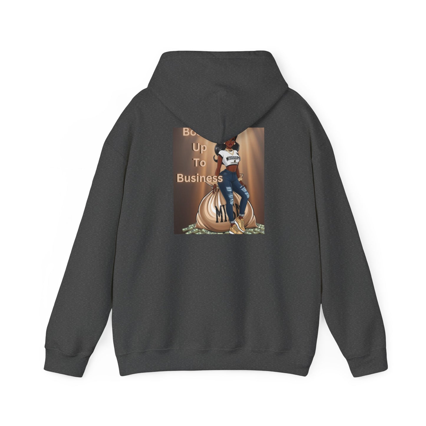 Mississippi Bossin Up To Business Heavy Blend™ Hooded Sweatshirt