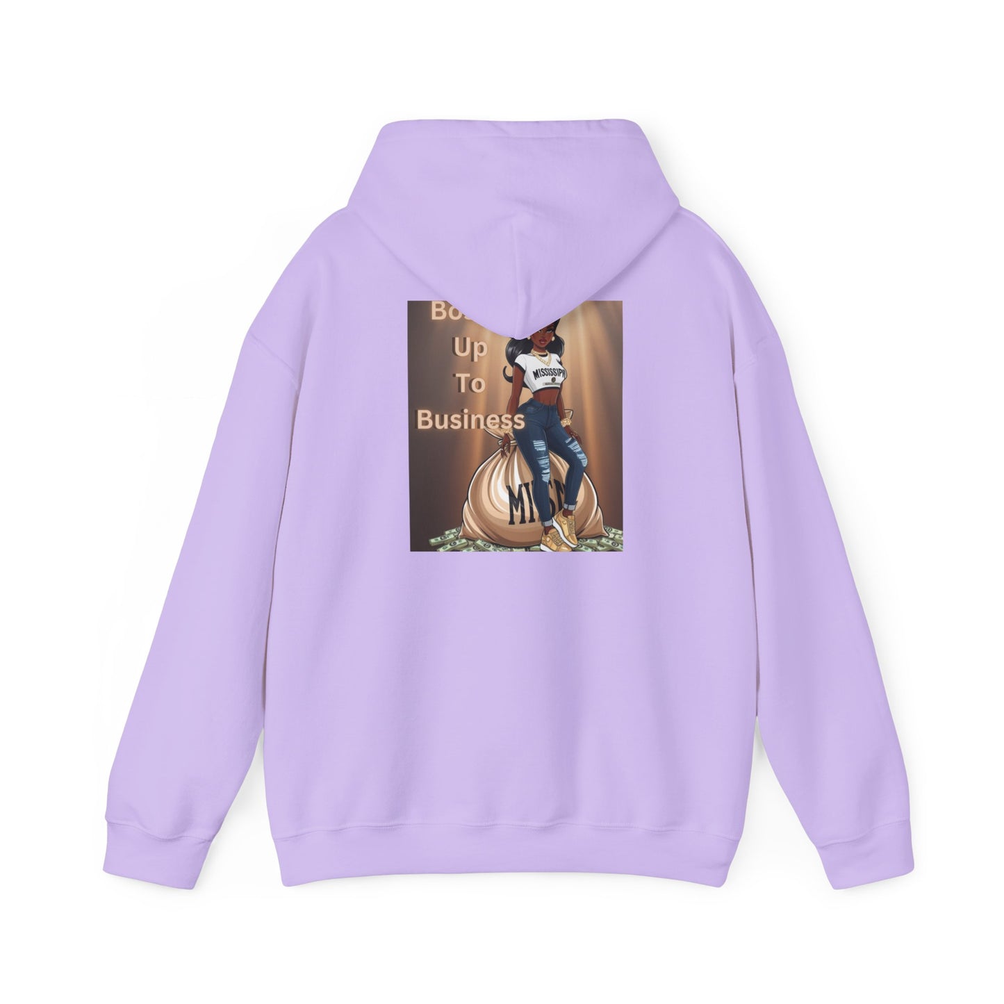 Mississippi Bossin Up To Business Heavy Blend™ Hooded Sweatshirt