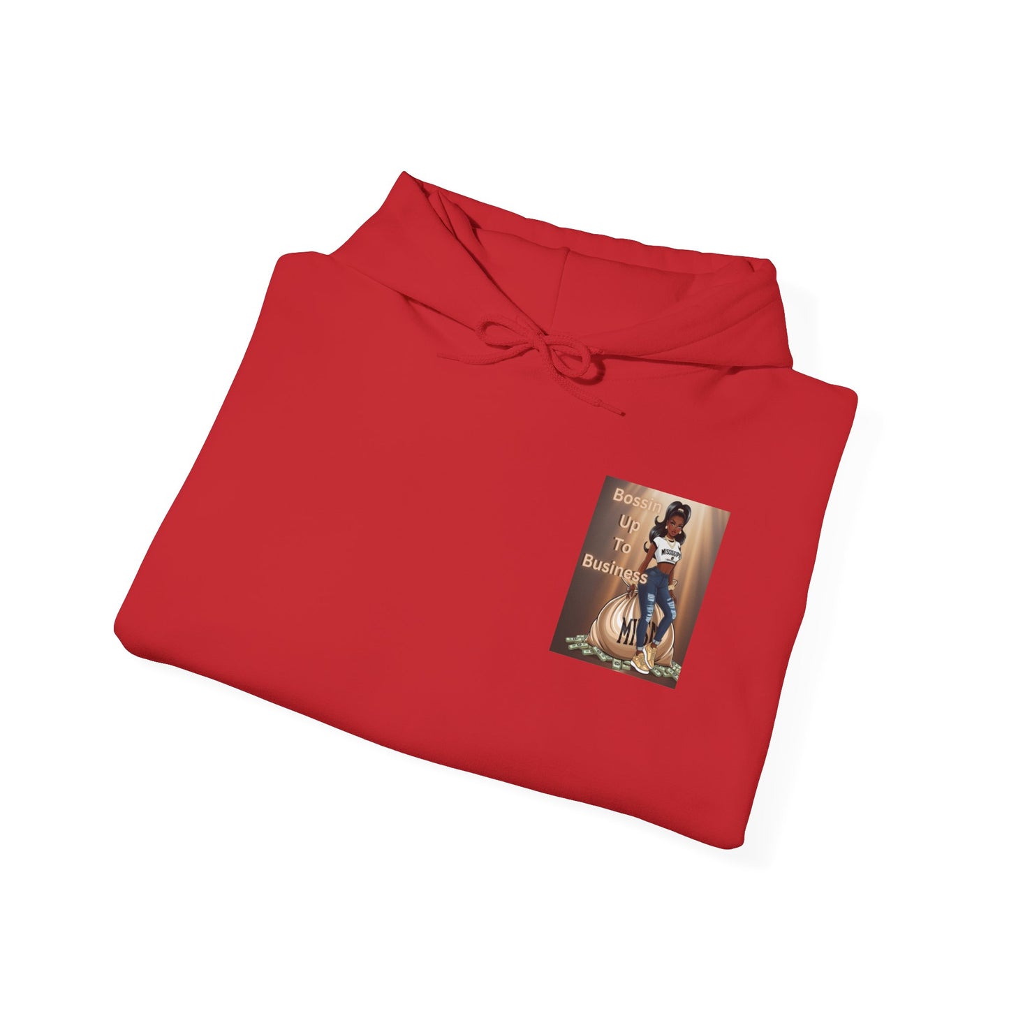 Mississippi Bossin Up To Business Heavy Blend™ Hooded Sweatshirt