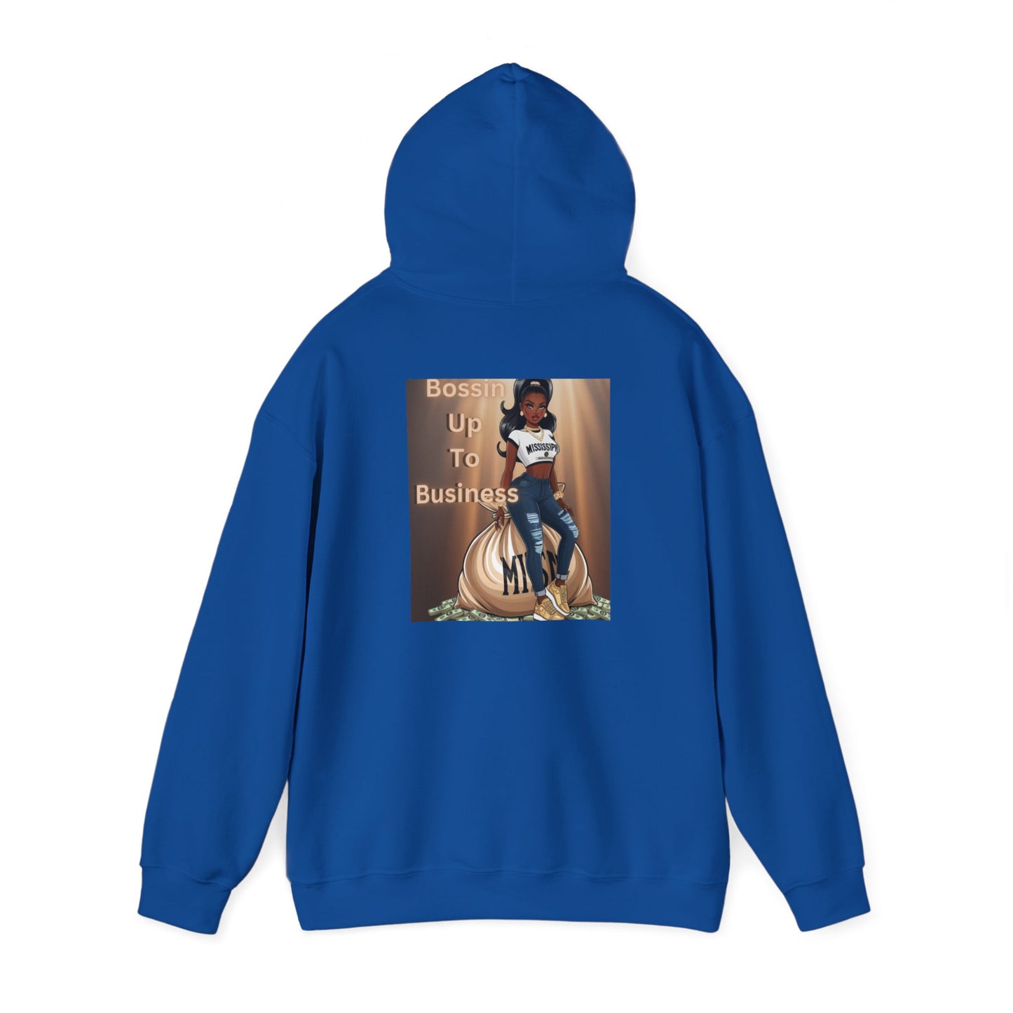 Mississippi Bossin Up To Business Heavy Blend™ Hooded Sweatshirt