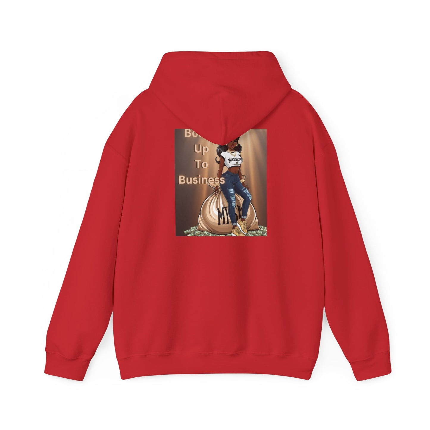 Mississippi Bossin Up To Business Heavy Blend™ Hooded Sweatshirt