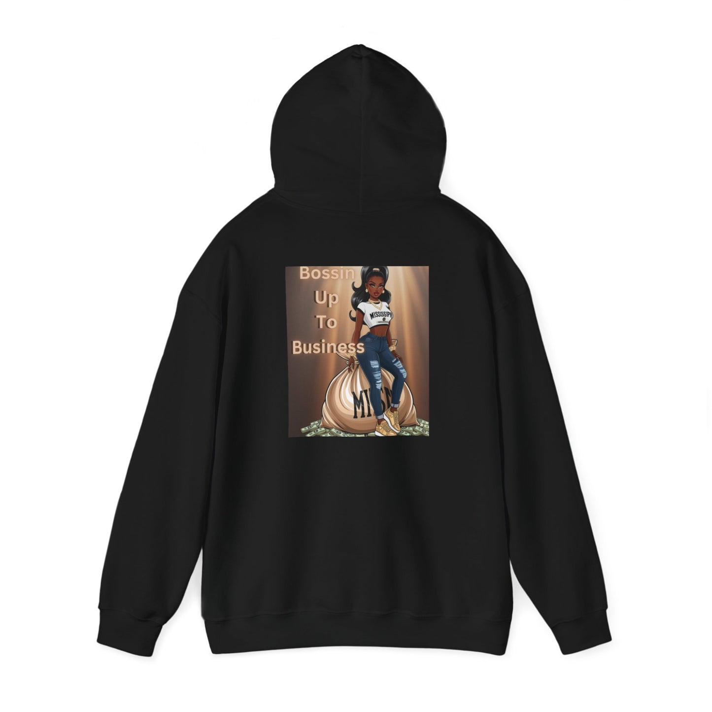 Mississippi Bossin Up To Business Heavy Blend™ Hooded Sweatshirt