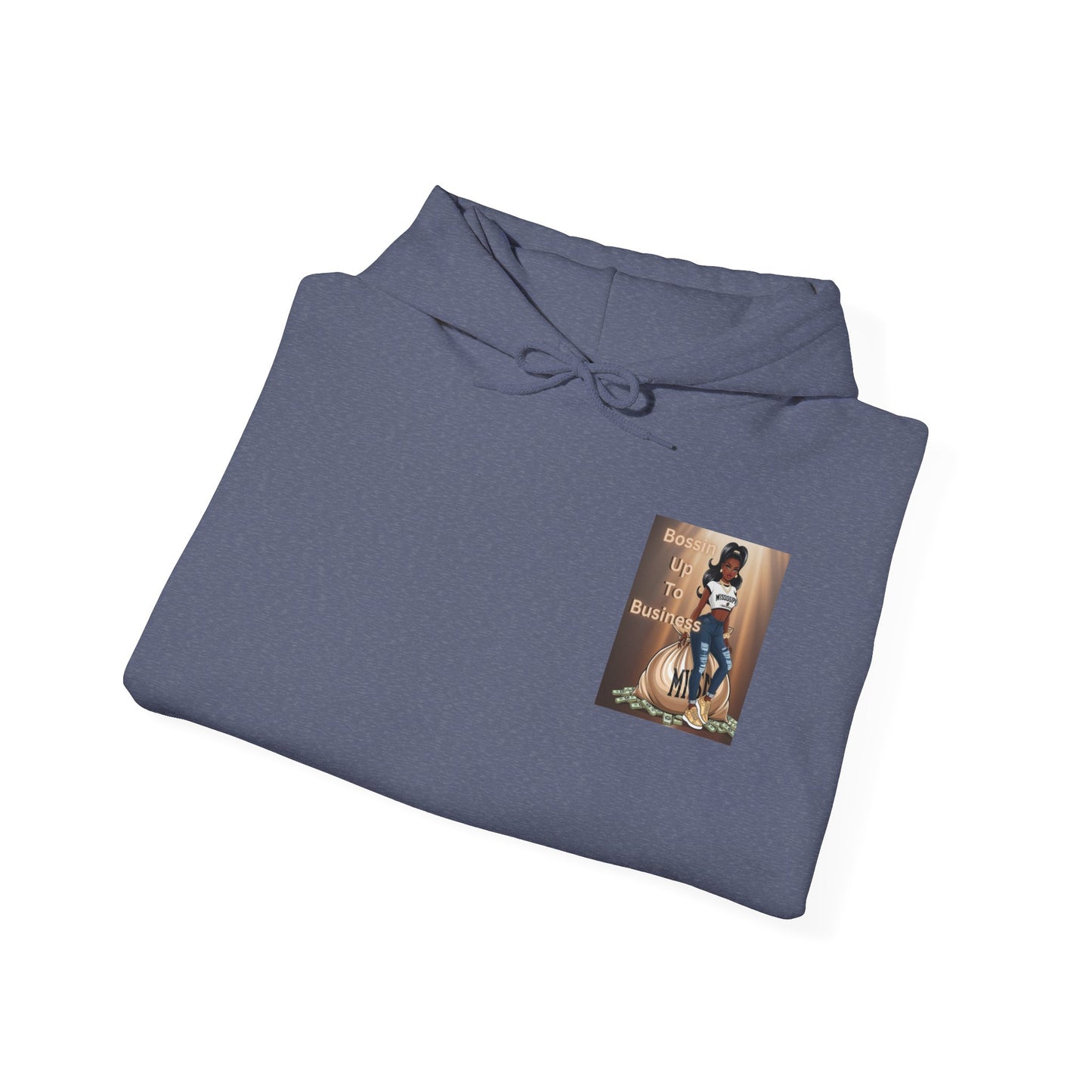 Mississippi Bossin Up To Business Heavy Blend™ Hooded Sweatshirt