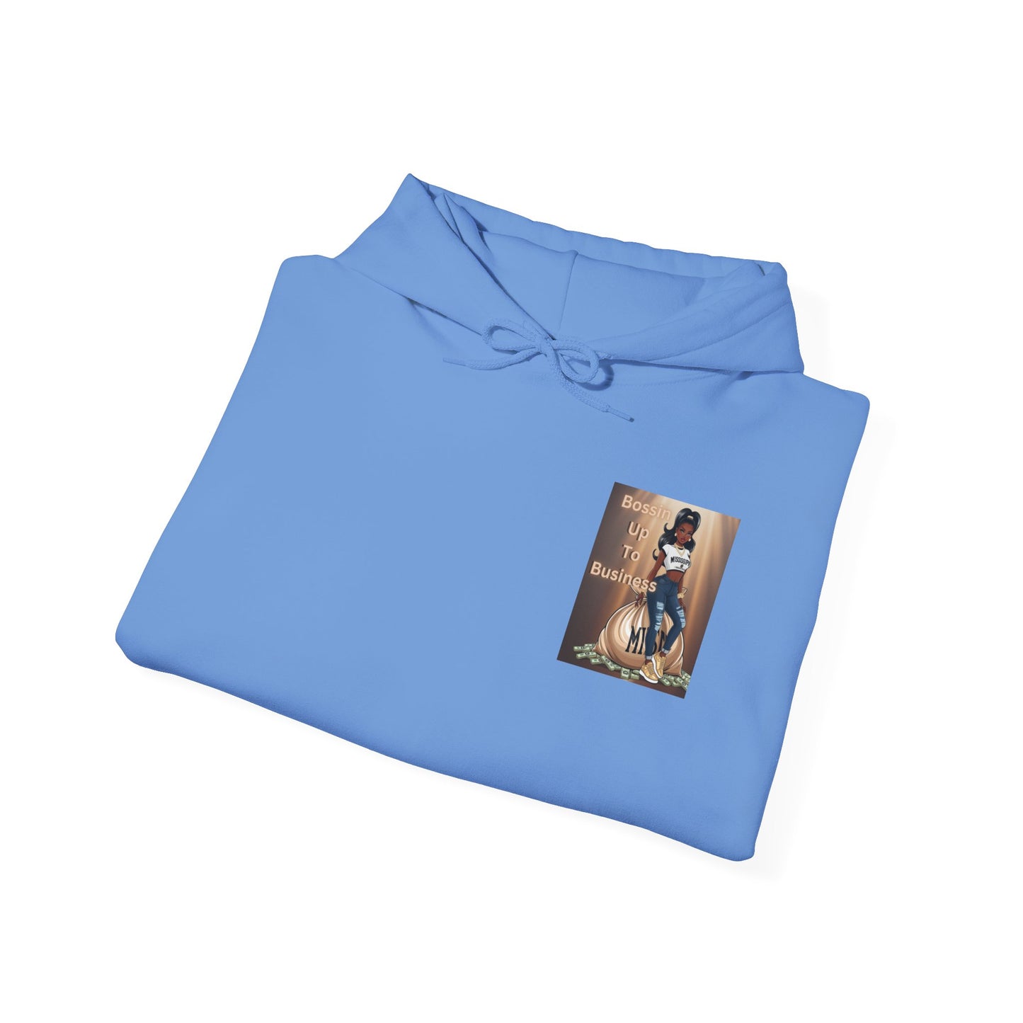 Mississippi Bossin Up To Business Heavy Blend™ Hooded Sweatshirt