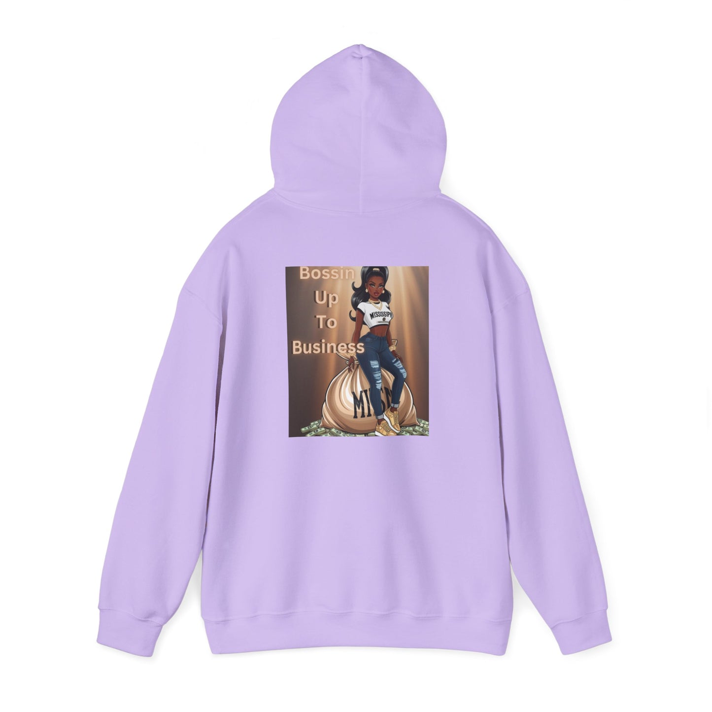 Mississippi Bossin Up To Business Heavy Blend™ Hooded Sweatshirt