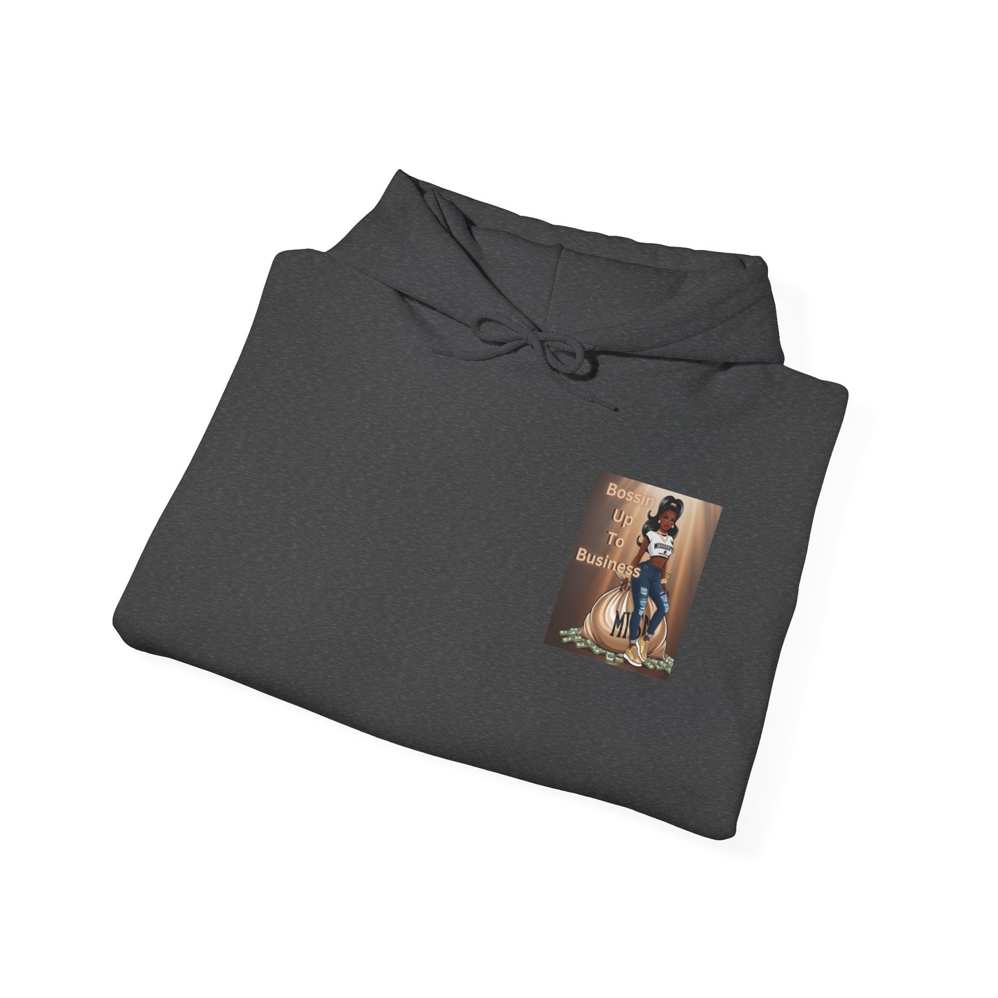 Mississippi Bossin Up To Business Heavy Blend™ Hooded Sweatshirt