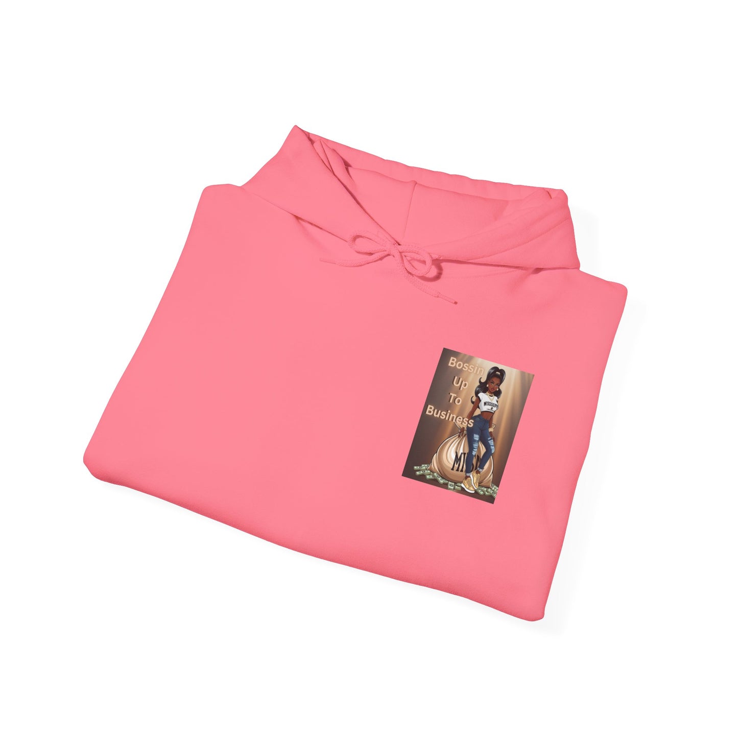 Mississippi Bossin Up To Business Heavy Blend™ Hooded Sweatshirt
