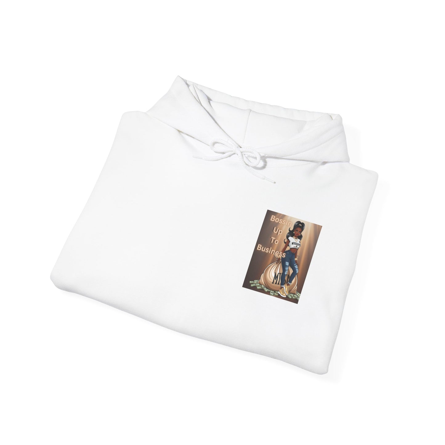 Mississippi Bossin Up To Business Heavy Blend™ Hooded Sweatshirt