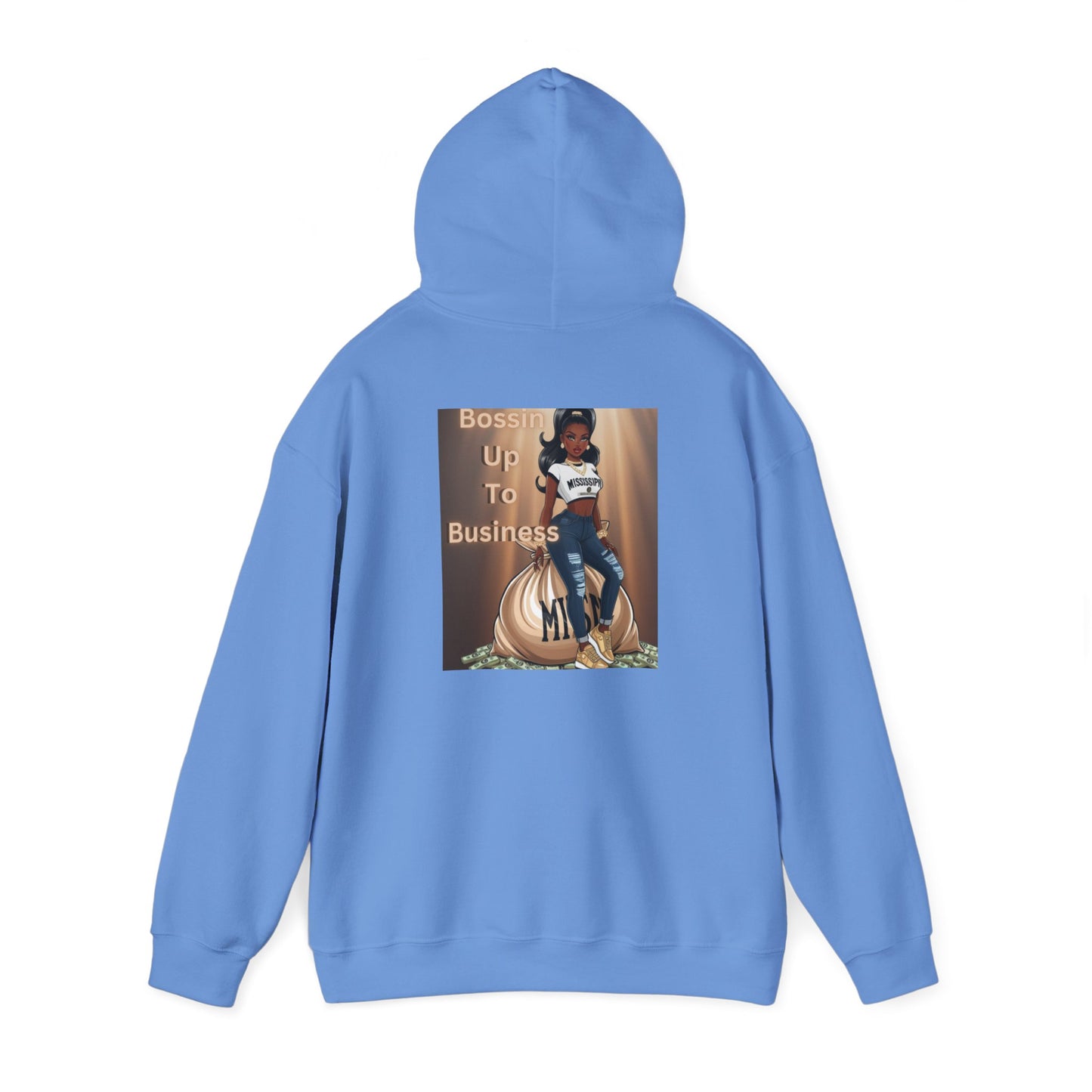 Mississippi Bossin Up To Business Heavy Blend™ Hooded Sweatshirt