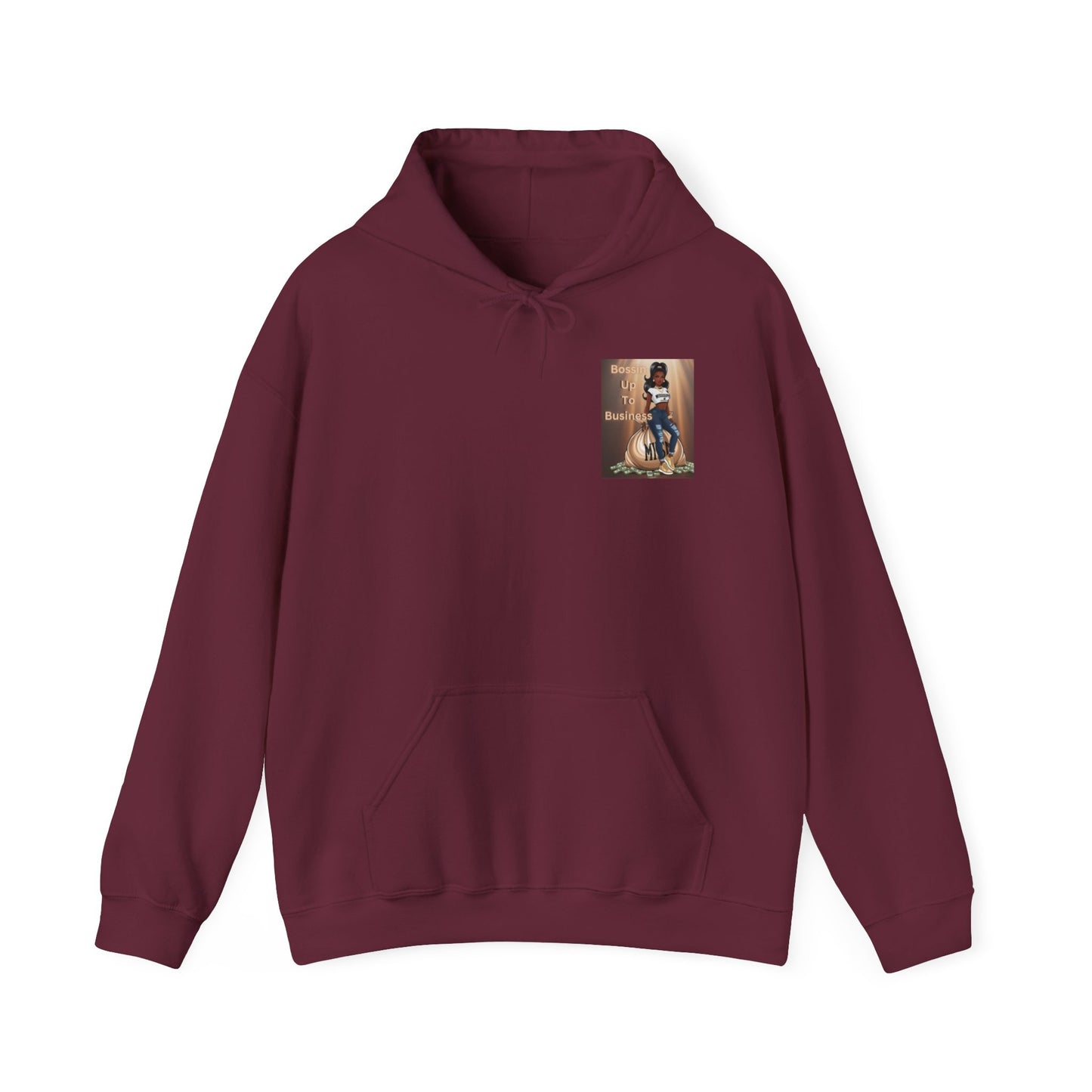 Mississippi Bossin Up To Business Heavy Blend™ Hooded Sweatshirt