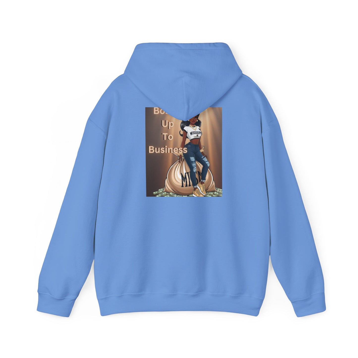 Mississippi Bossin Up To Business Heavy Blend™ Hooded Sweatshirt