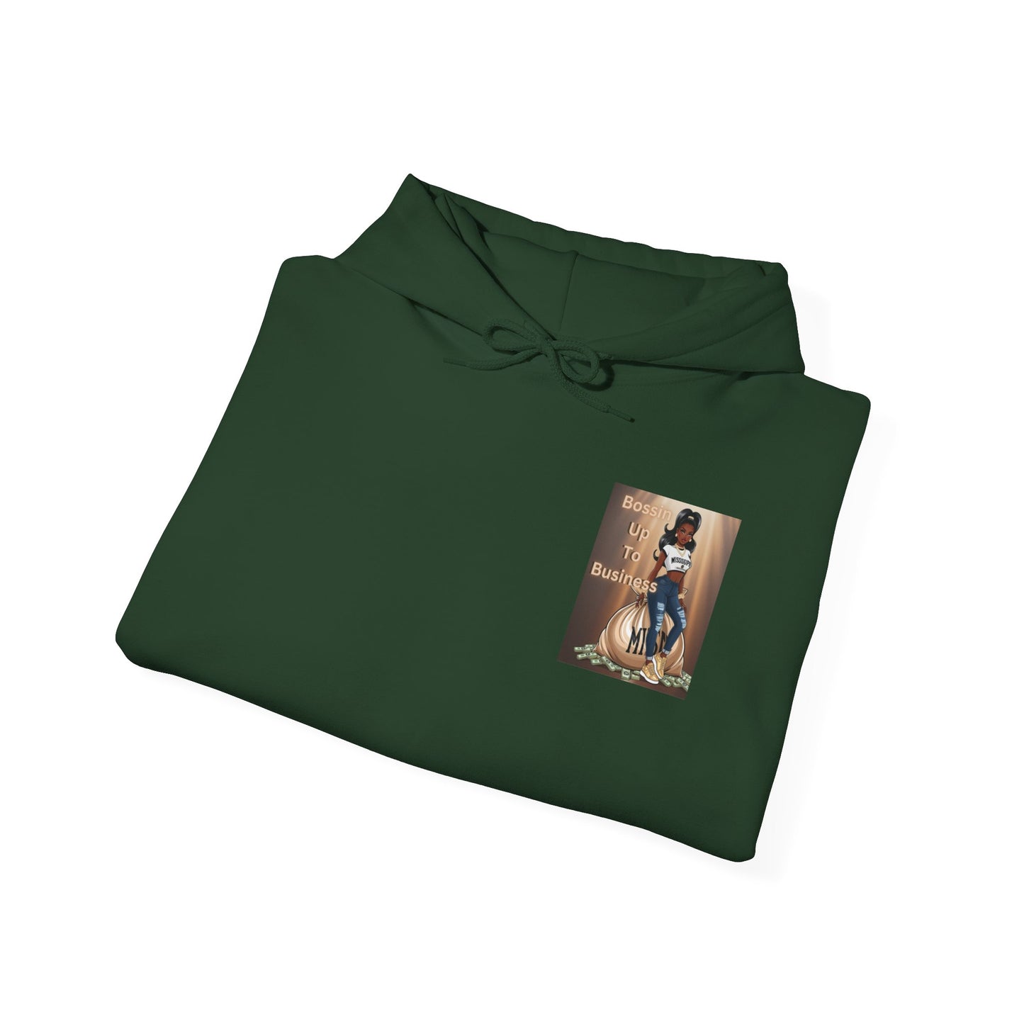 Mississippi Bossin Up To Business Heavy Blend™ Hooded Sweatshirt