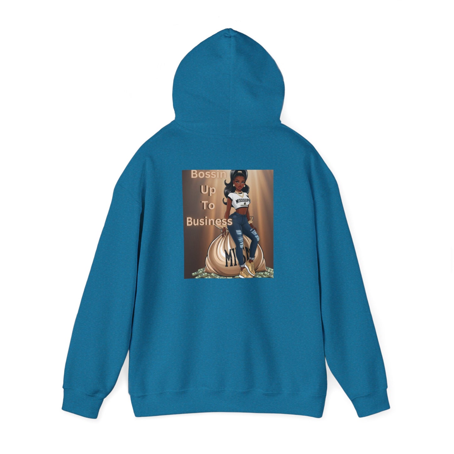 Mississippi Bossin Up To Business Heavy Blend™ Hooded Sweatshirt