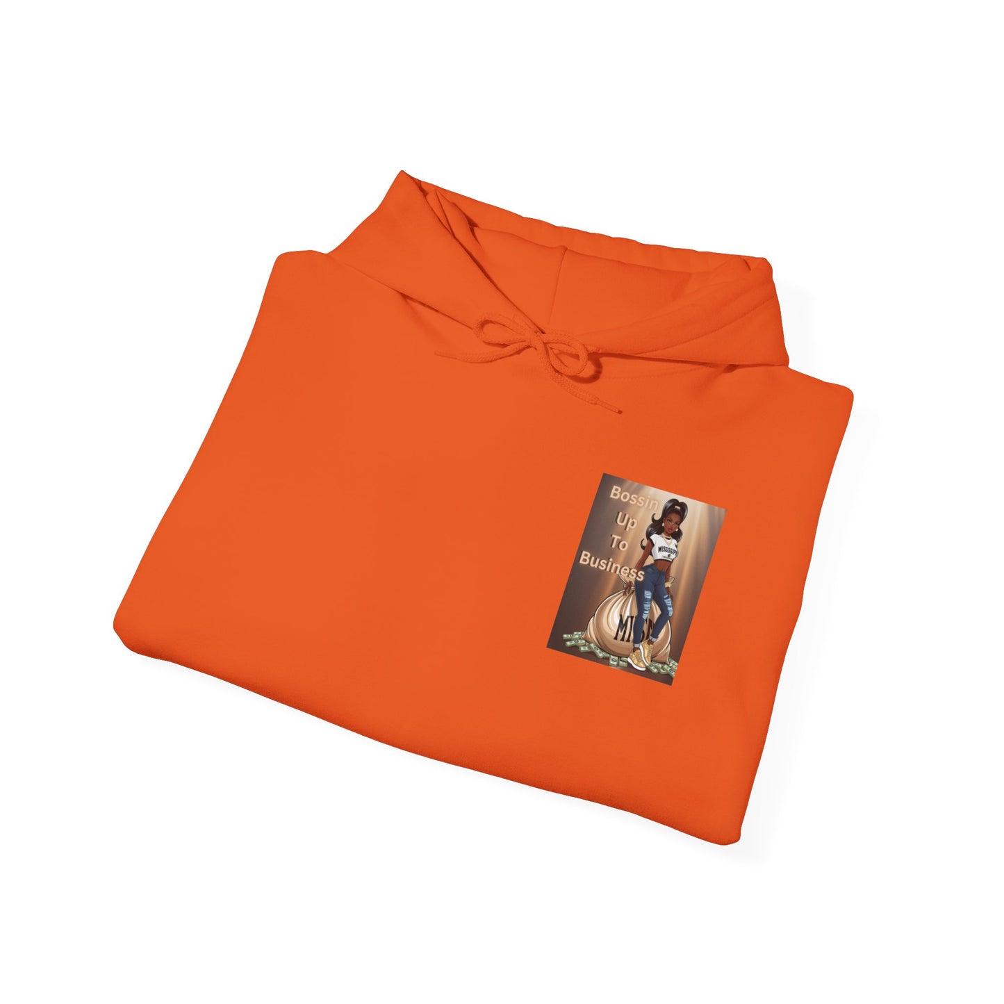 Mississippi Bossin Up To Business Heavy Blend™ Hooded Sweatshirt