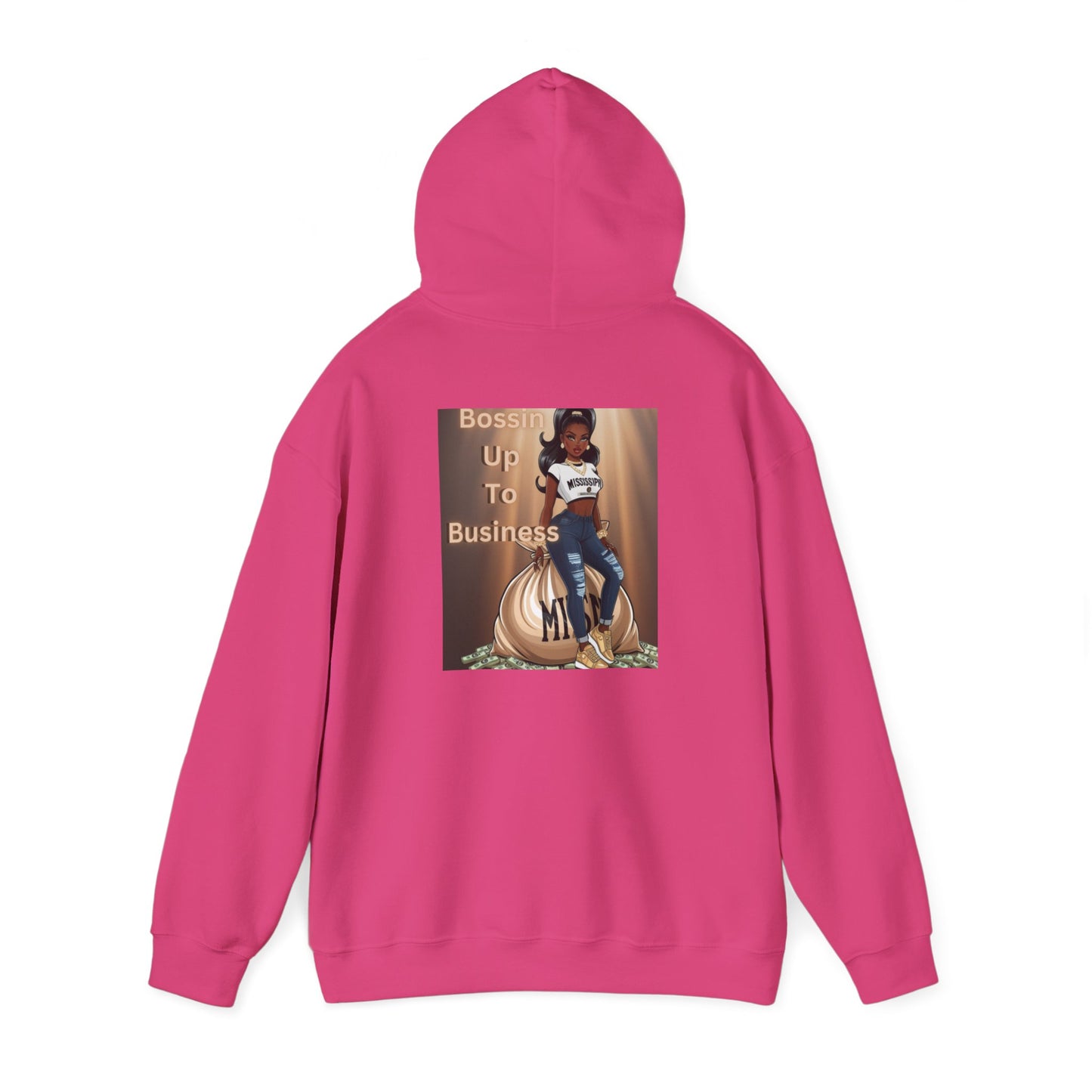 Mississippi Bossin Up To Business Heavy Blend™ Hooded Sweatshirt