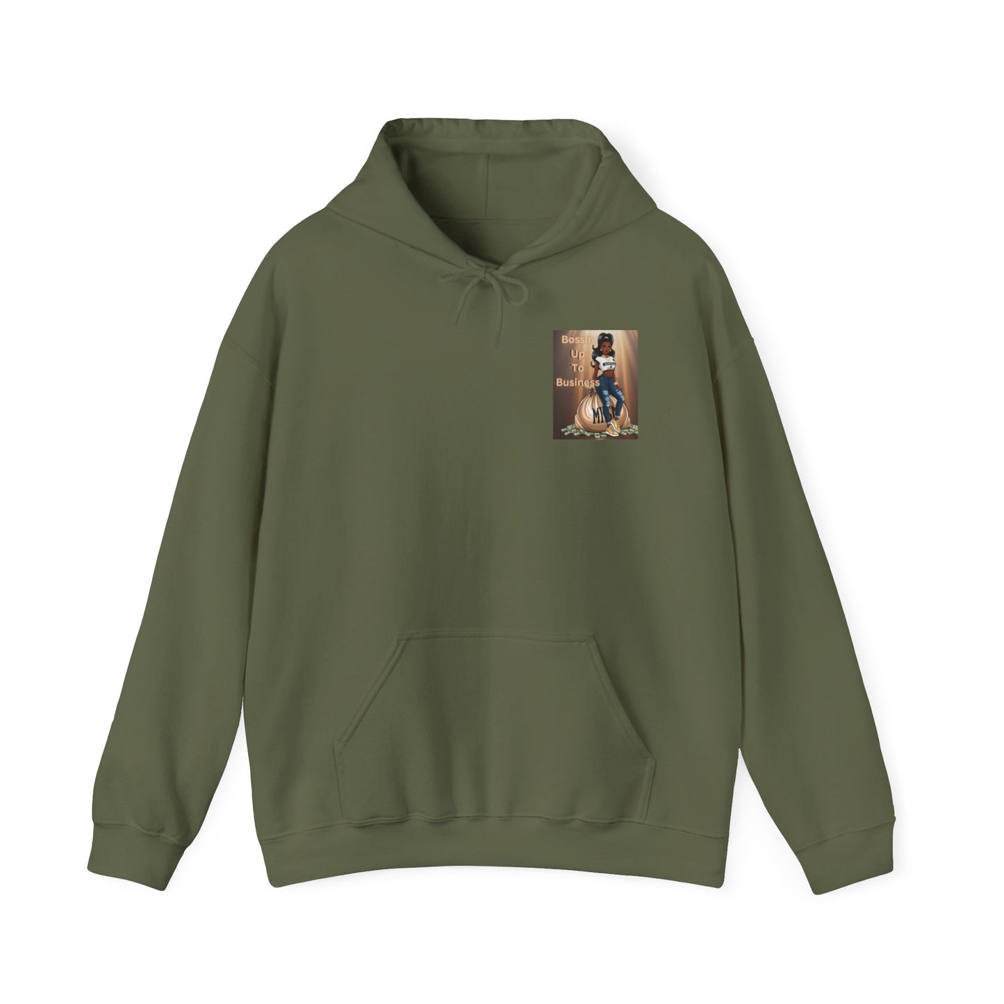 Mississippi Bossin Up To Business Heavy Blend™ Hooded Sweatshirt