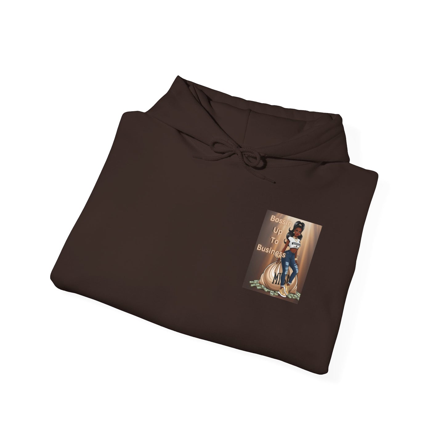 Mississippi Bossin Up To Business Heavy Blend™ Hooded Sweatshirt