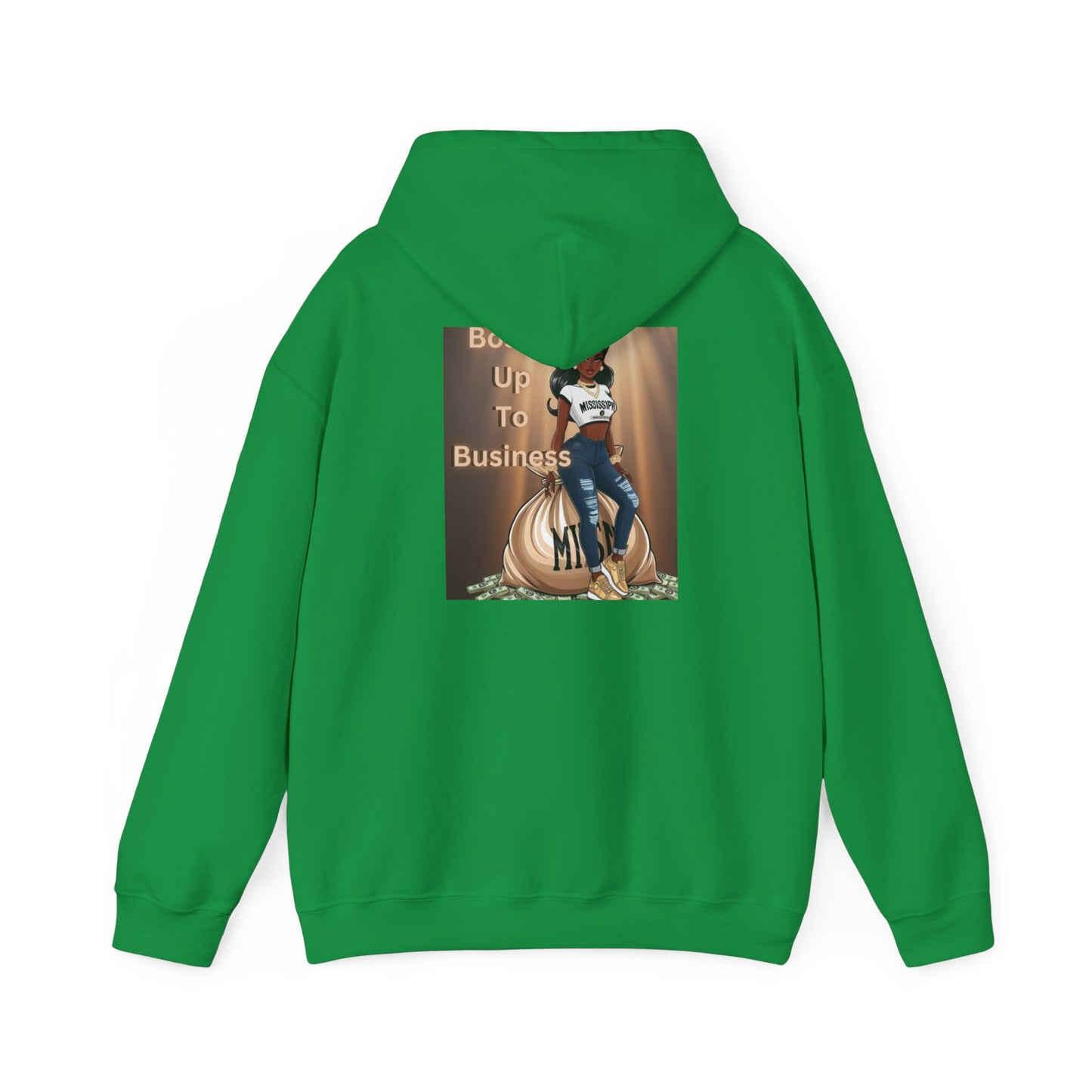 Mississippi Bossin Up To Business Heavy Blend™ Hooded Sweatshirt