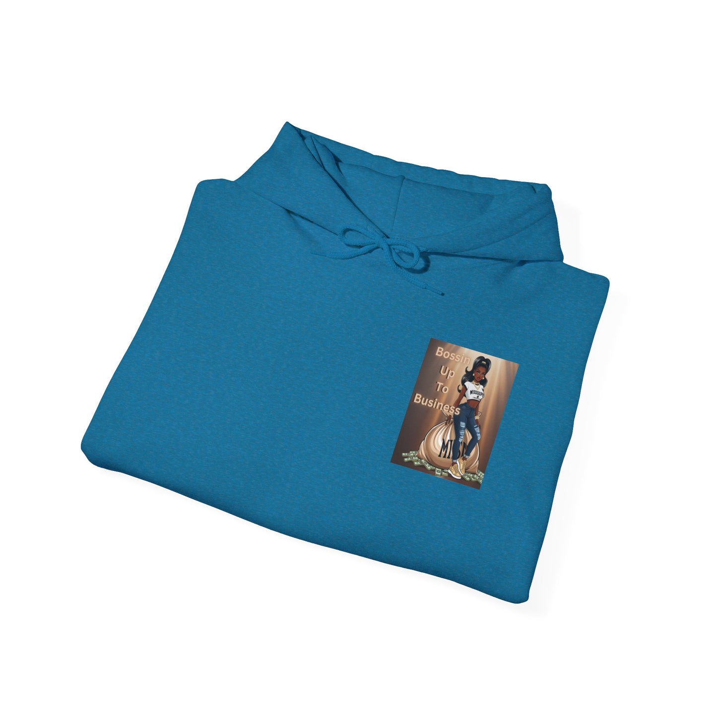Mississippi Bossin Up To Business Heavy Blend™ Hooded Sweatshirt
