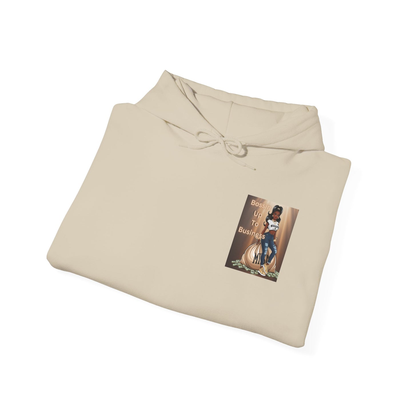 Mississippi Bossin Up To Business Heavy Blend™ Hooded Sweatshirt
