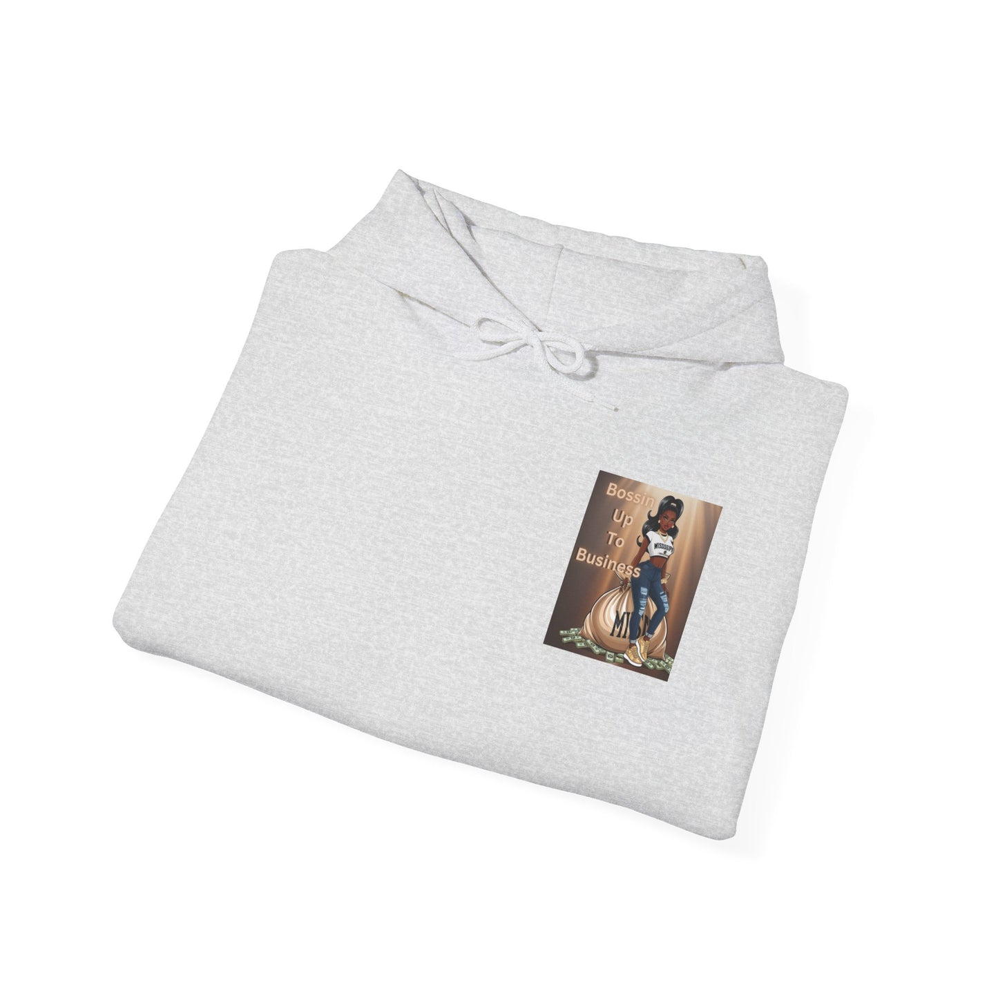 Mississippi Bossin Up To Business Heavy Blend™ Hooded Sweatshirt