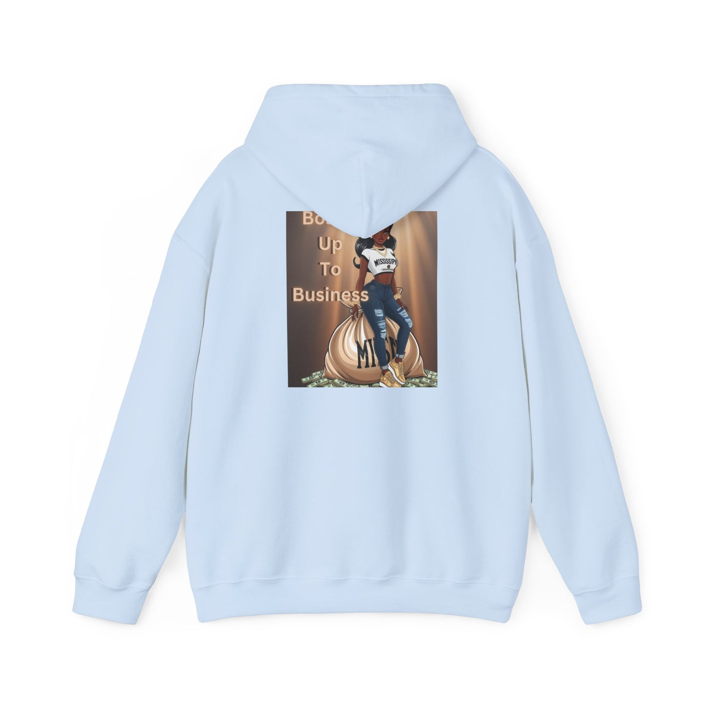 Mississippi Bossin Up To Business Heavy Blend™ Hooded Sweatshirt