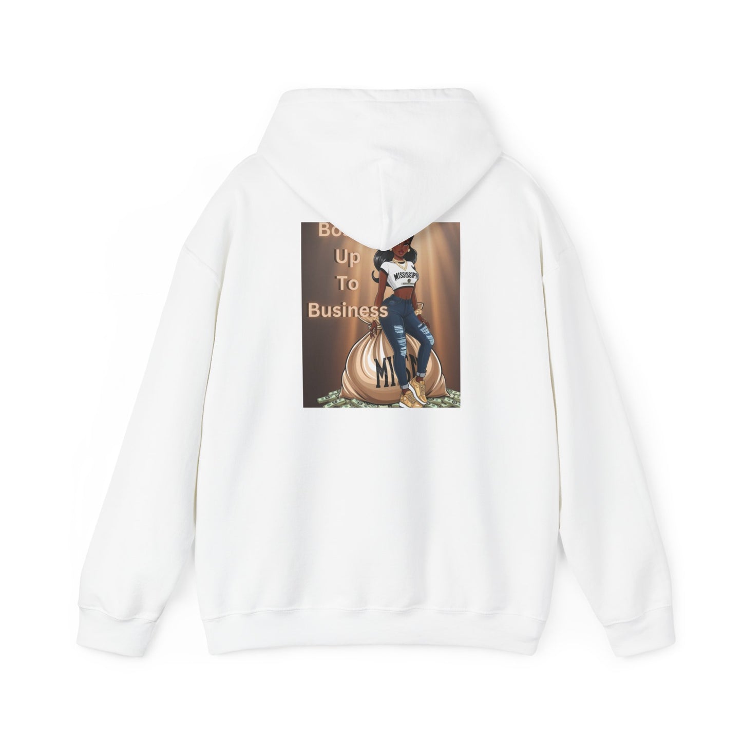 Mississippi Bossin Up To Business Heavy Blend™ Hooded Sweatshirt