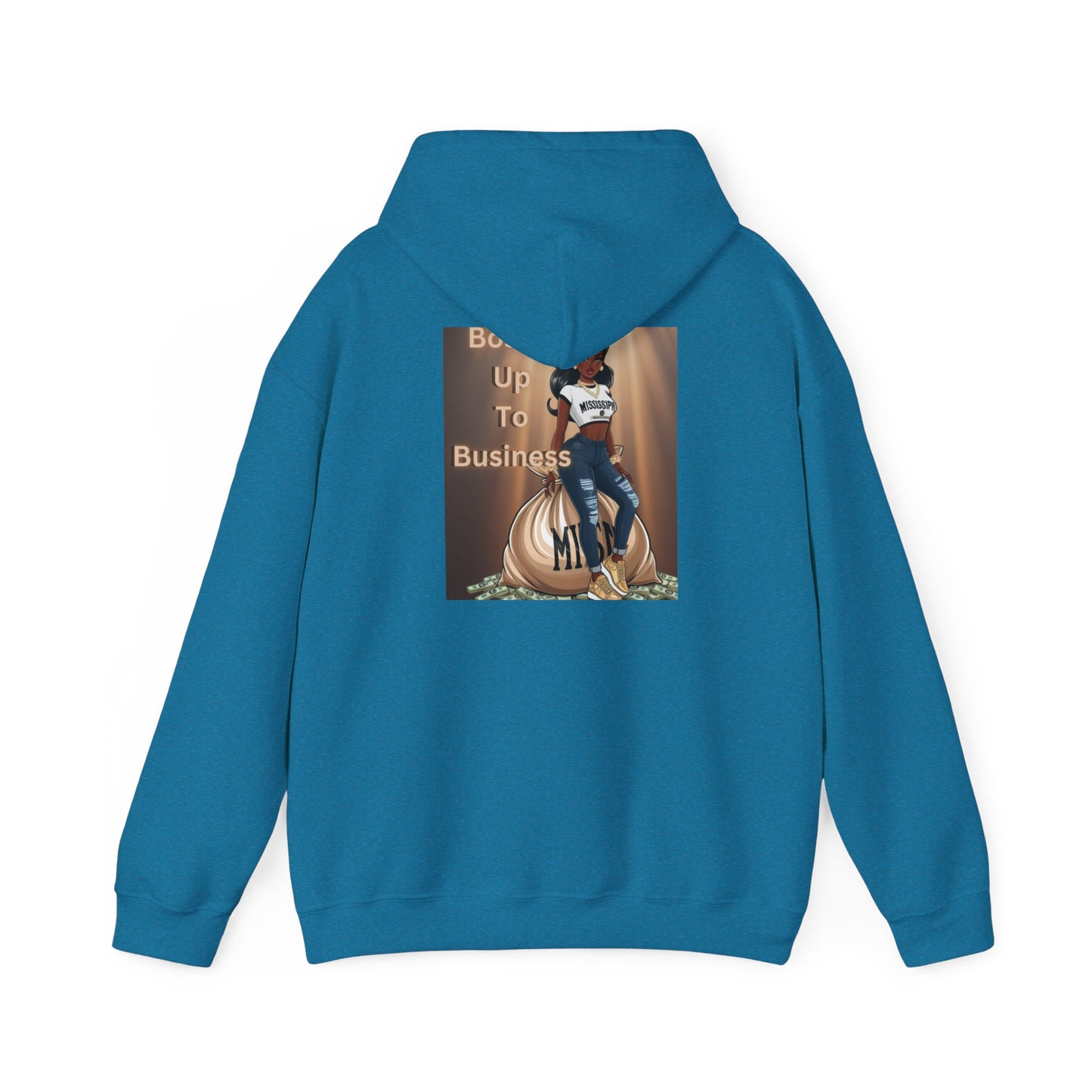 Mississippi Bossin Up To Business Heavy Blend™ Hooded Sweatshirt