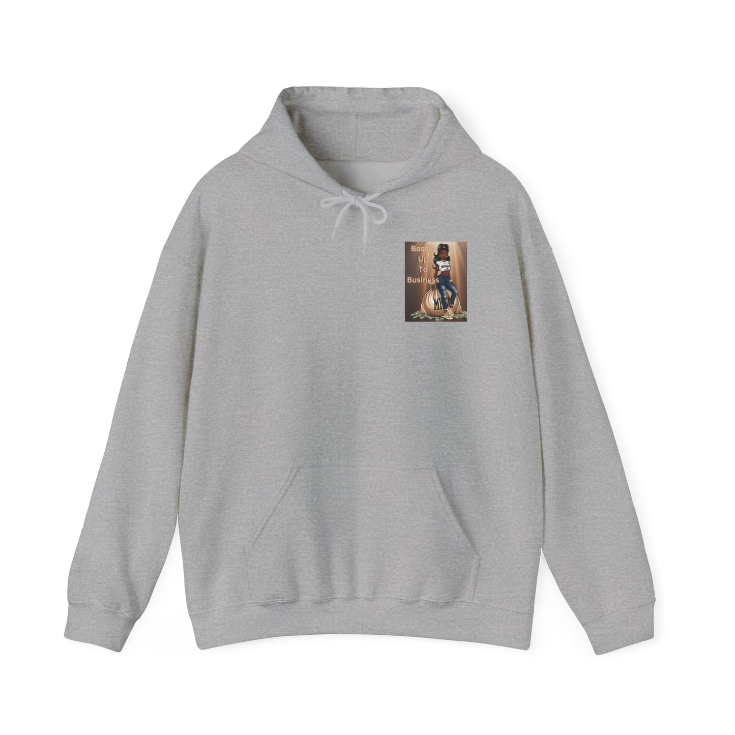 Mississippi Bossin Up To Business Heavy Blend™ Hooded Sweatshirt