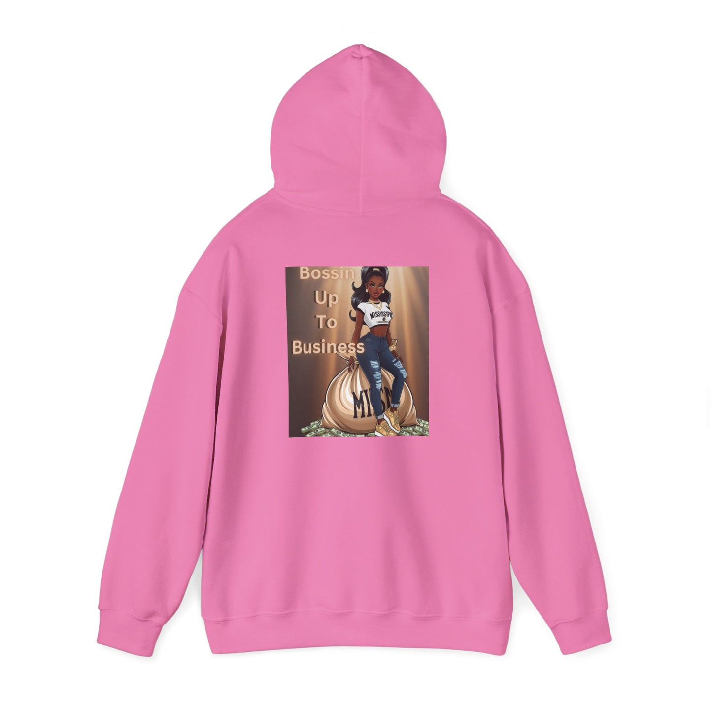 Mississippi Bossin Up To Business Heavy Blend™ Hooded Sweatshirt