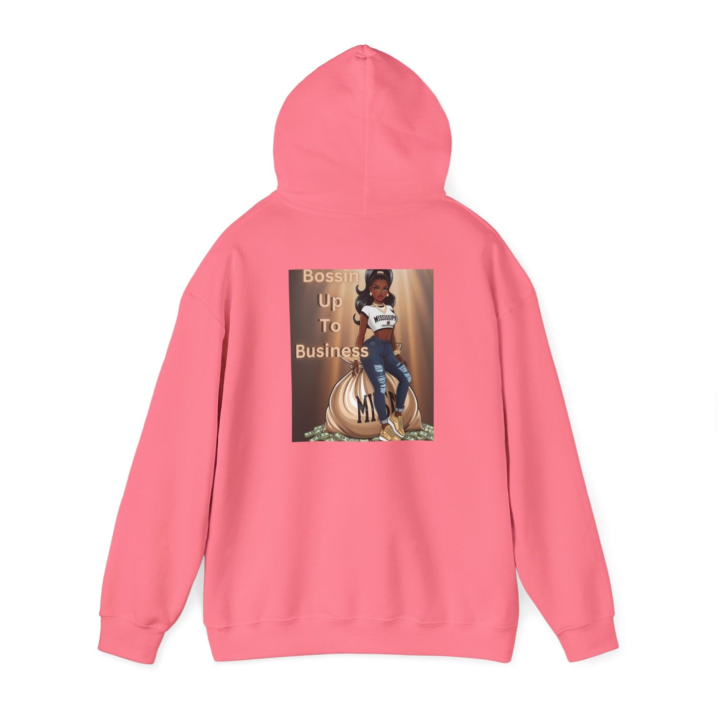 Mississippi Bossin Up To Business Heavy Blend™ Hooded Sweatshirt