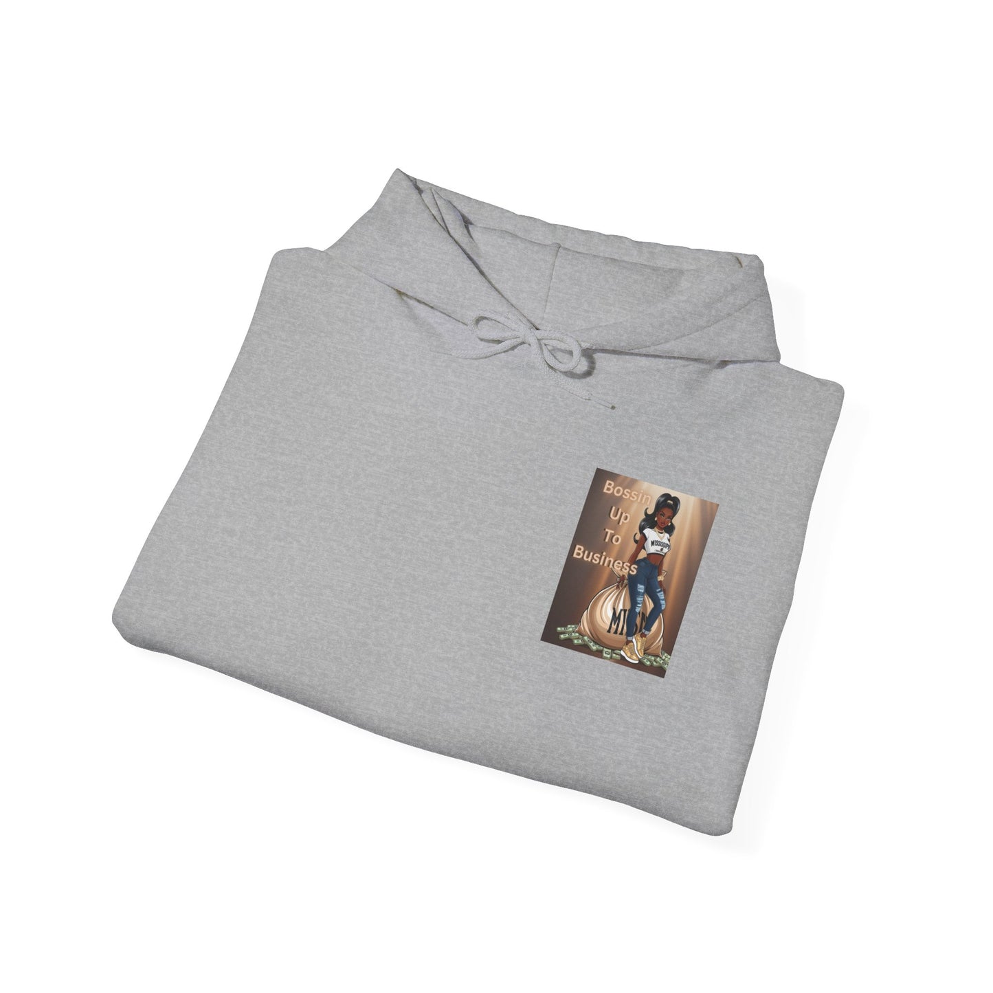 Mississippi Bossin Up To Business Heavy Blend™ Hooded Sweatshirt