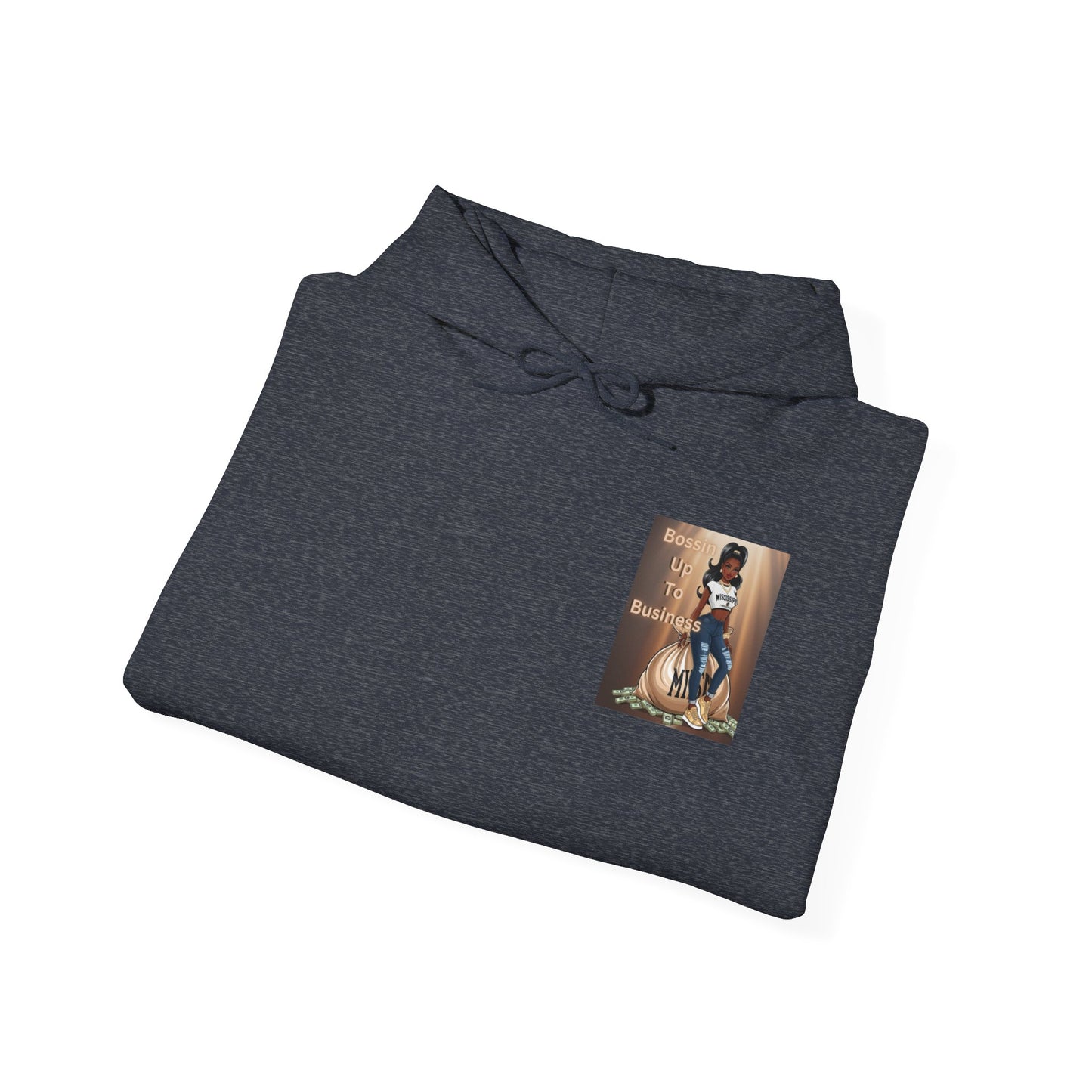 Mississippi Bossin Up To Business Heavy Blend™ Hooded Sweatshirt