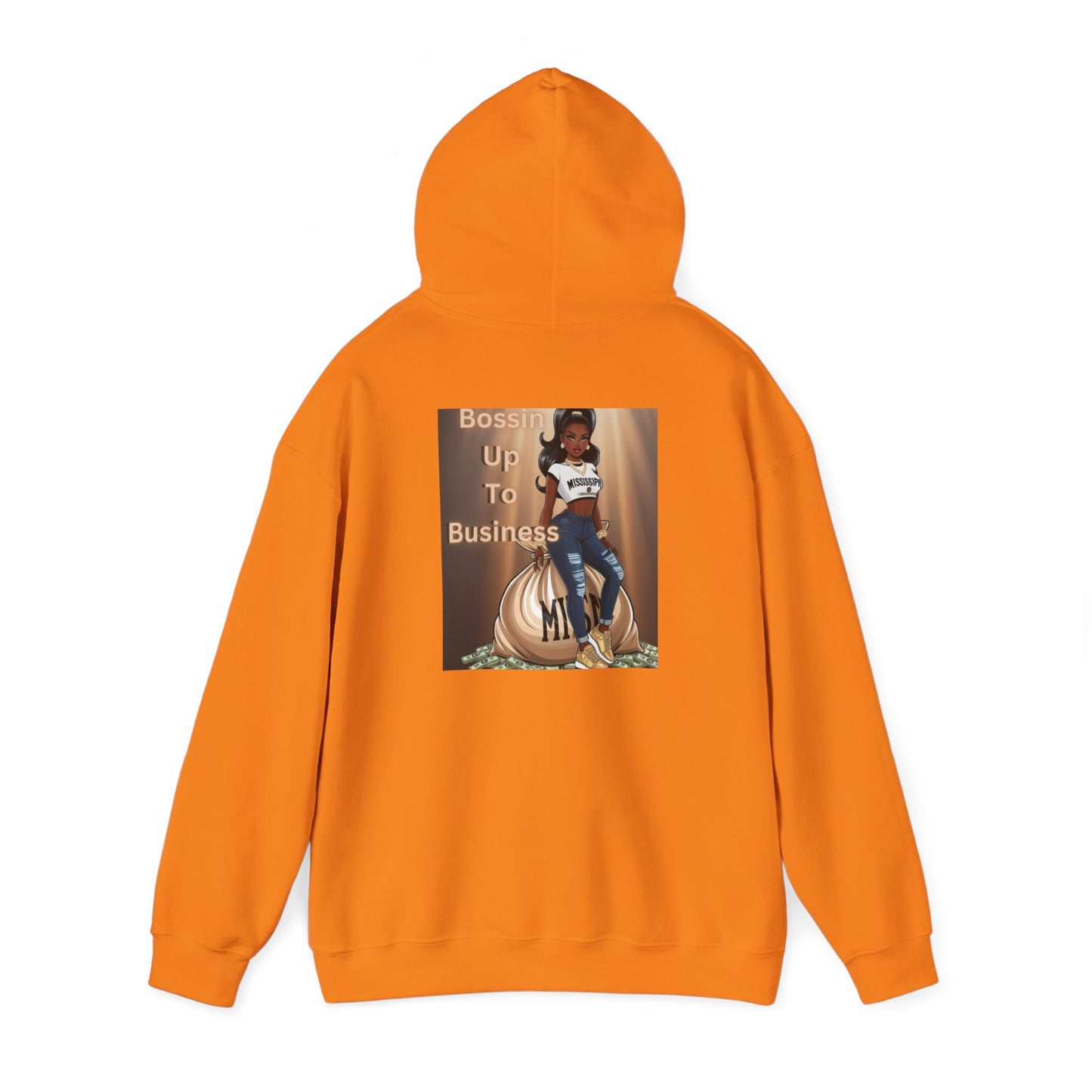 Mississippi Bossin Up To Business Heavy Blend™ Hooded Sweatshirt