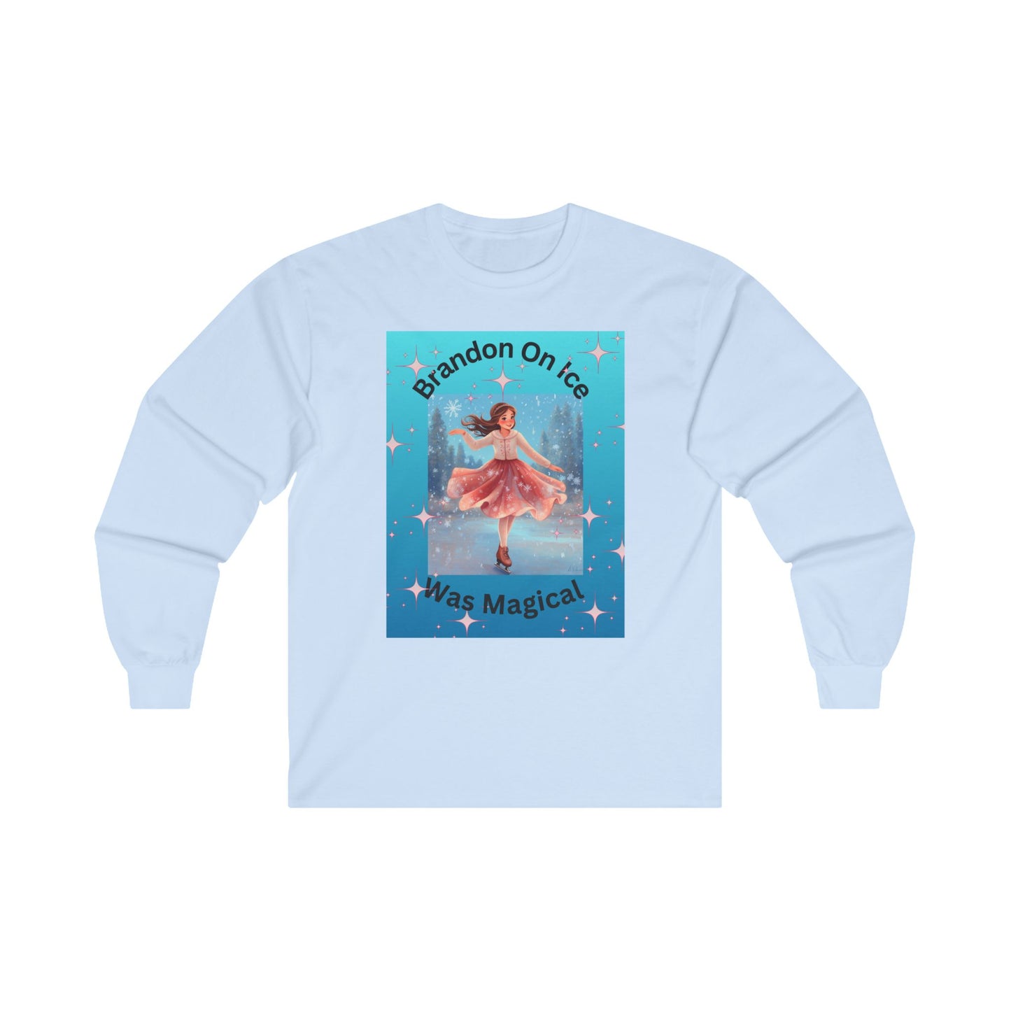 Brandon on ice 2 Unisex Ultra Cotton Long Sleeve Tee